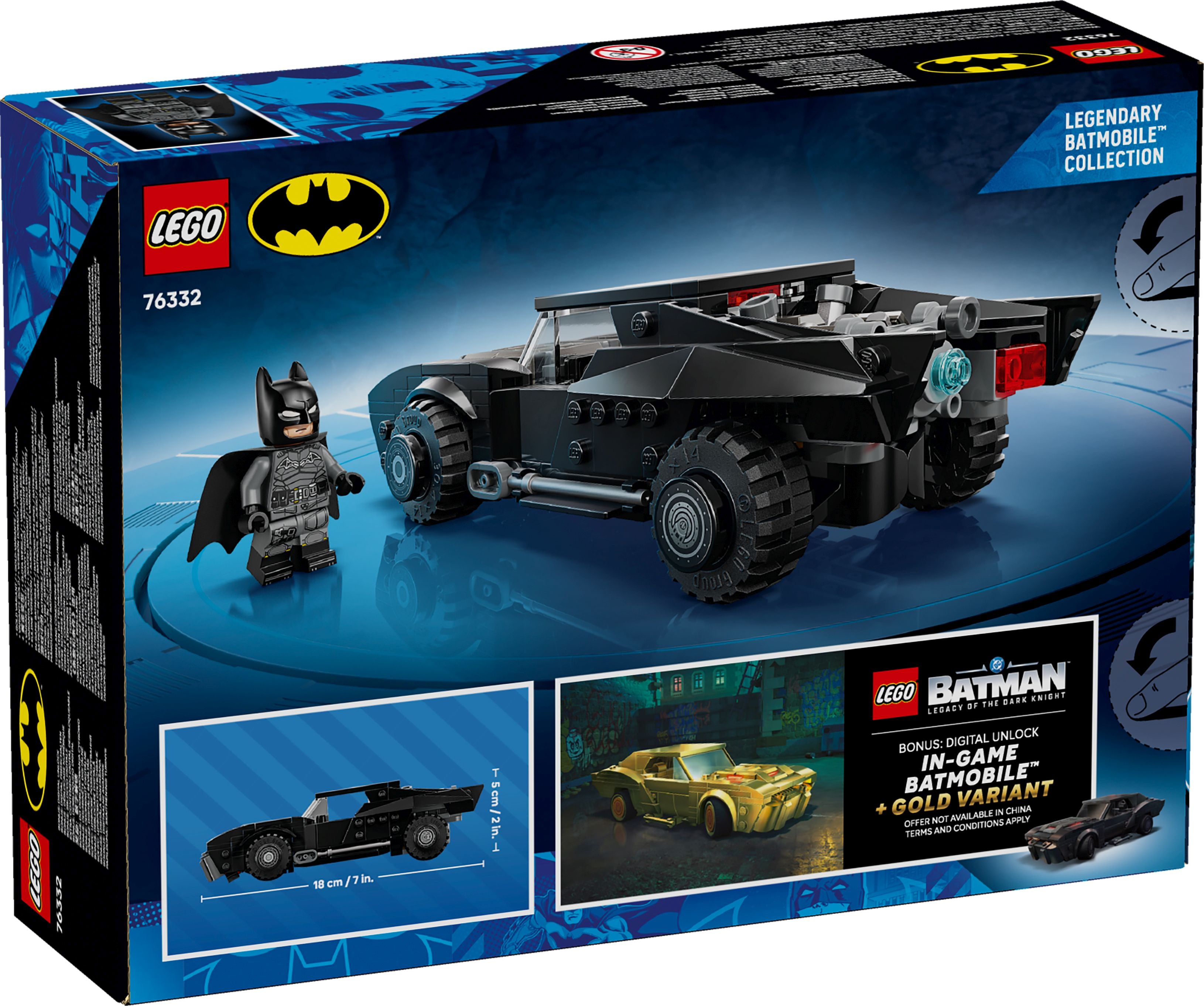 LEGO DC Universe Super Heroes 76332 The Batman: Batmobil - Bild 7
