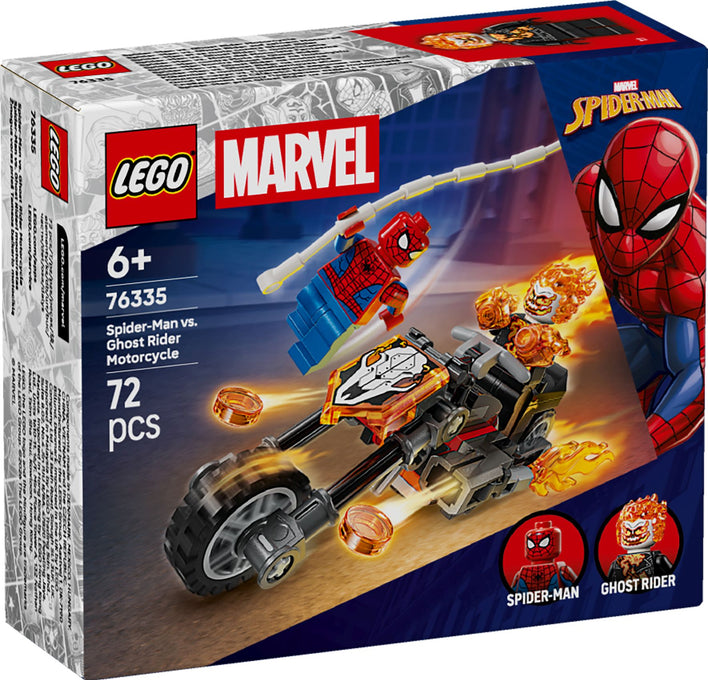 LEGO® Marvel Super Heroes™ 76335 Spider-Man vs. Ghost Rider auf seinem Motorrad