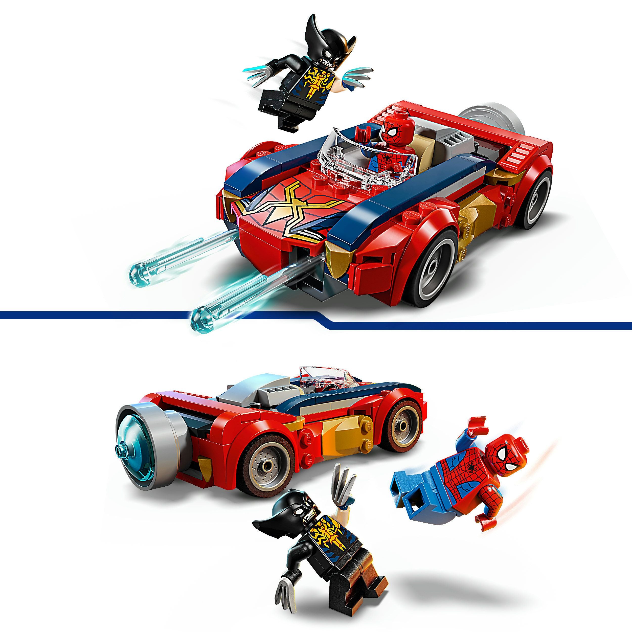 LEGO Marvel  76336 Spider-Man Auto vs. Venomized Wolverine - Bild 7