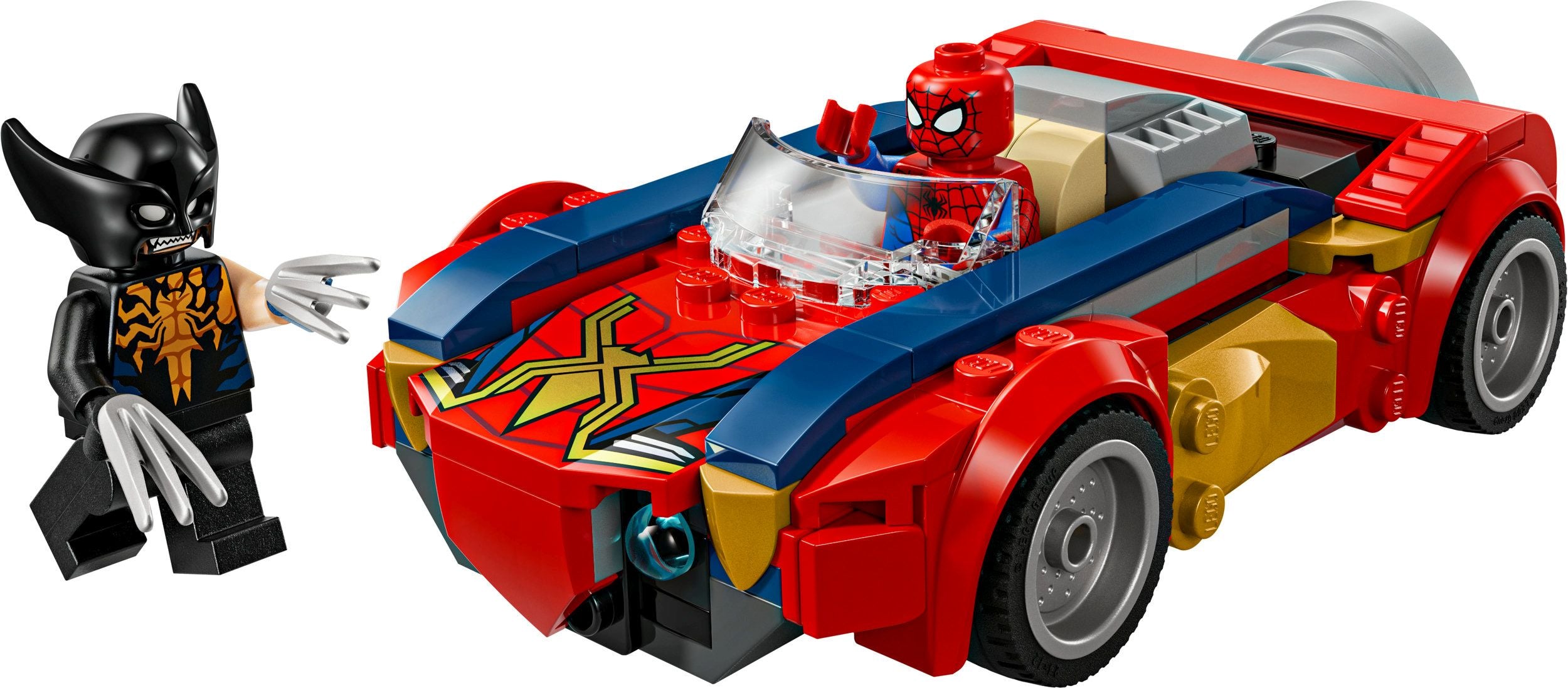 LEGO Marvel  76336 Spider-Man Auto vs. Venomized Wolverine - Bild 5