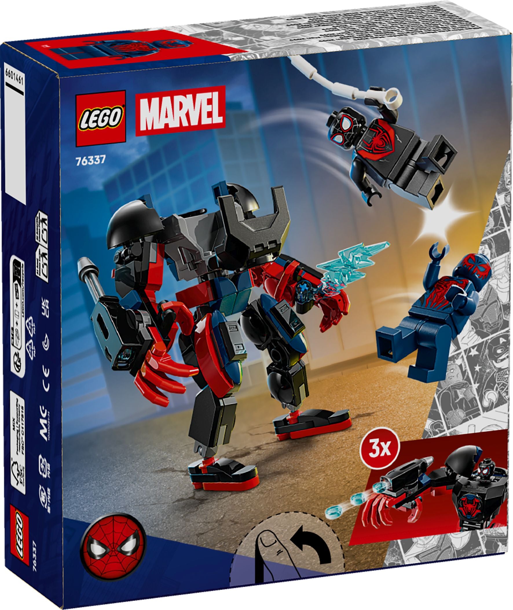 LEGO® Marvel Super Heroes™ 76337 Miles Morales Mech vs. Spider-Man 2099 - Bild 3