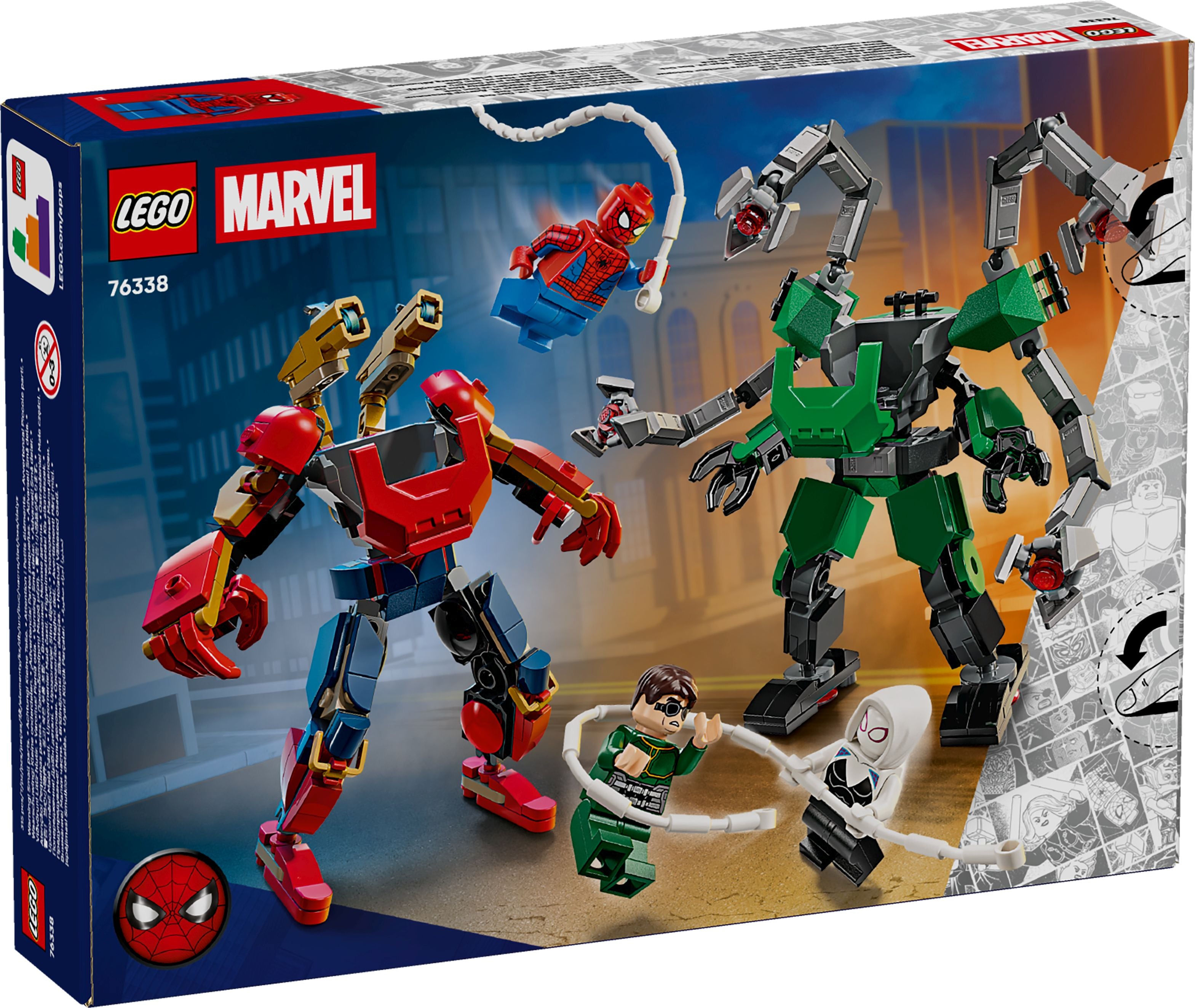 LEGO® Marvel Super Heroes™ 76338 Mech-Duell Spider-Man vs. Doc Ock - Bild 6