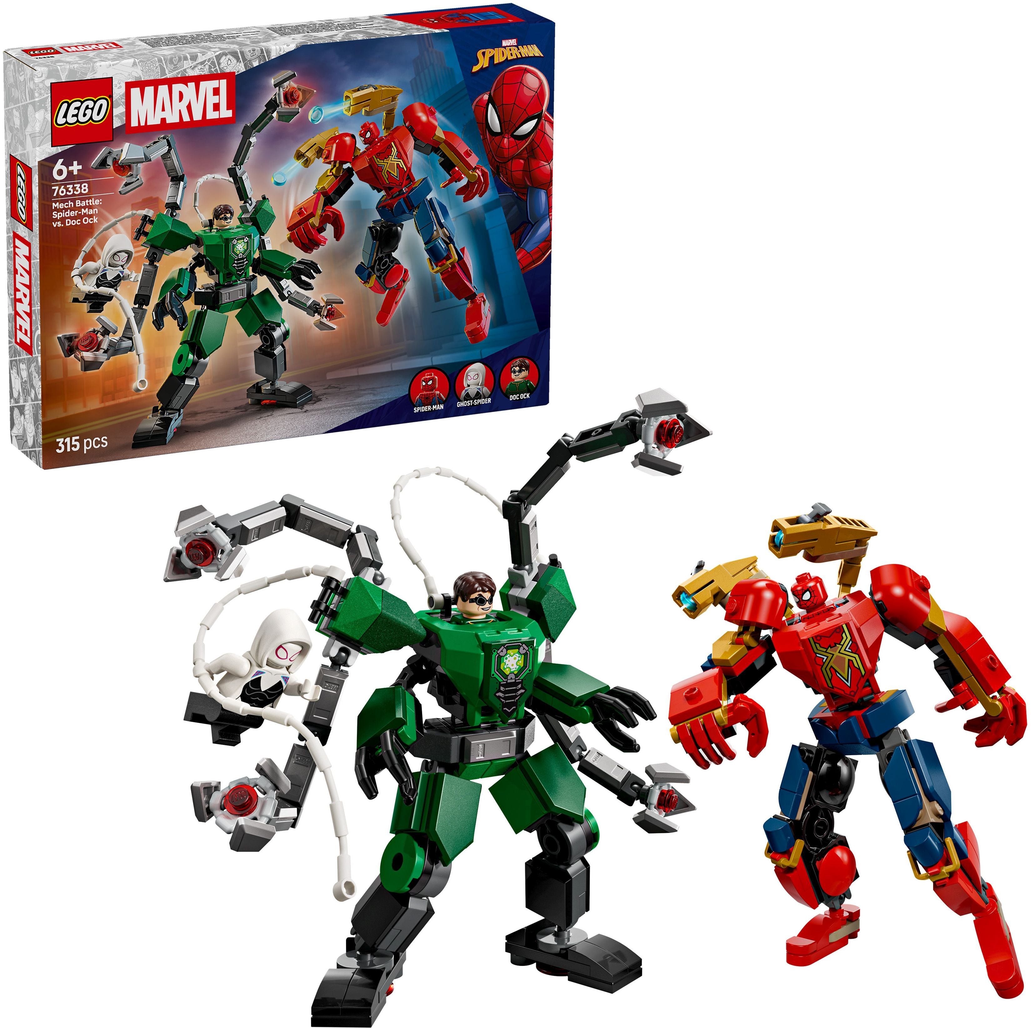 LEGO® Marvel Super Heroes™ 76338 Mech-Duell Spider-Man vs. Doc Ock - Bild 5
