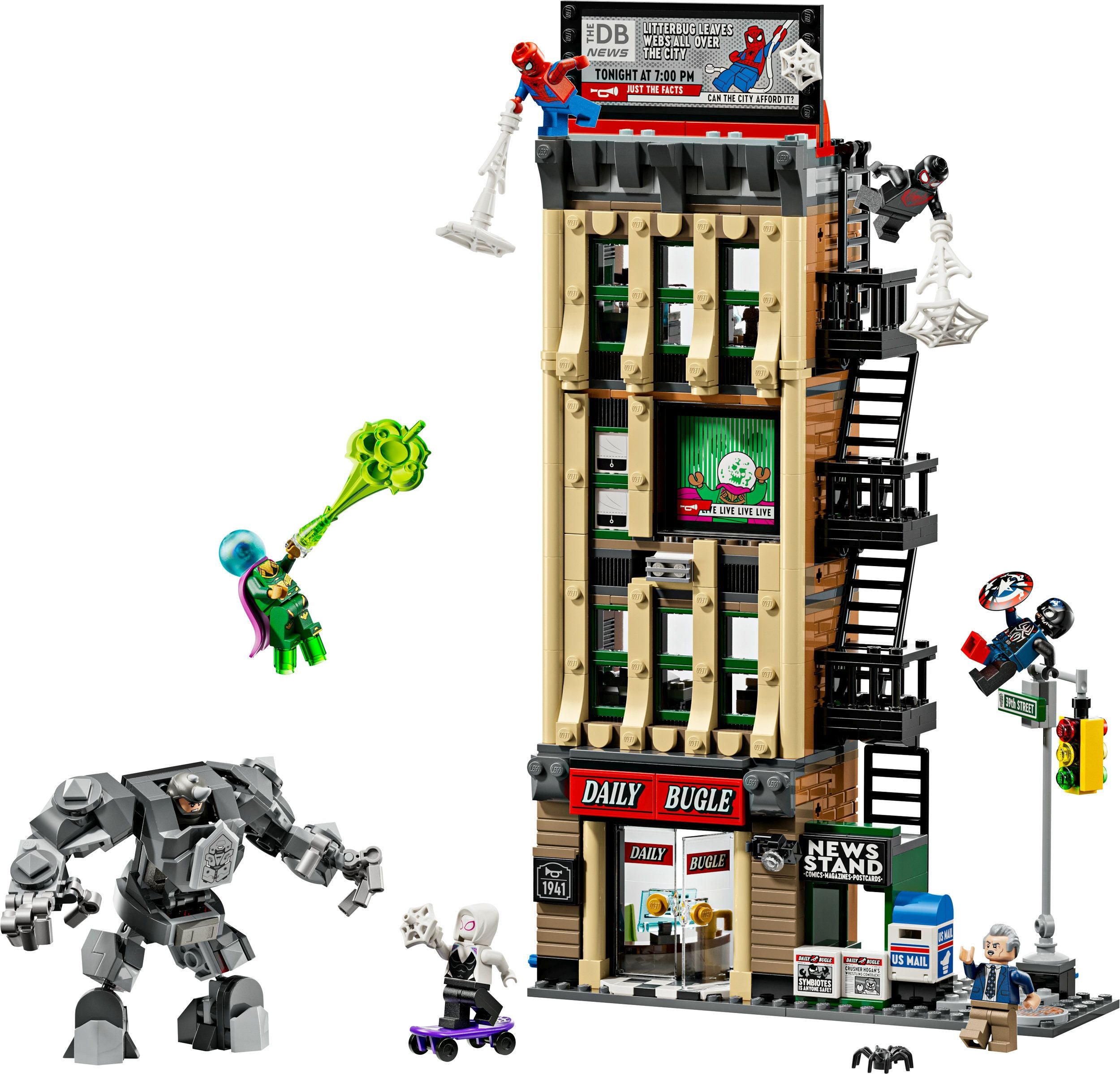 LEGO® Marvel Super Heroes™ 76342 Spider-Man vs. Mysterio: Daily Bugle - Bild 2