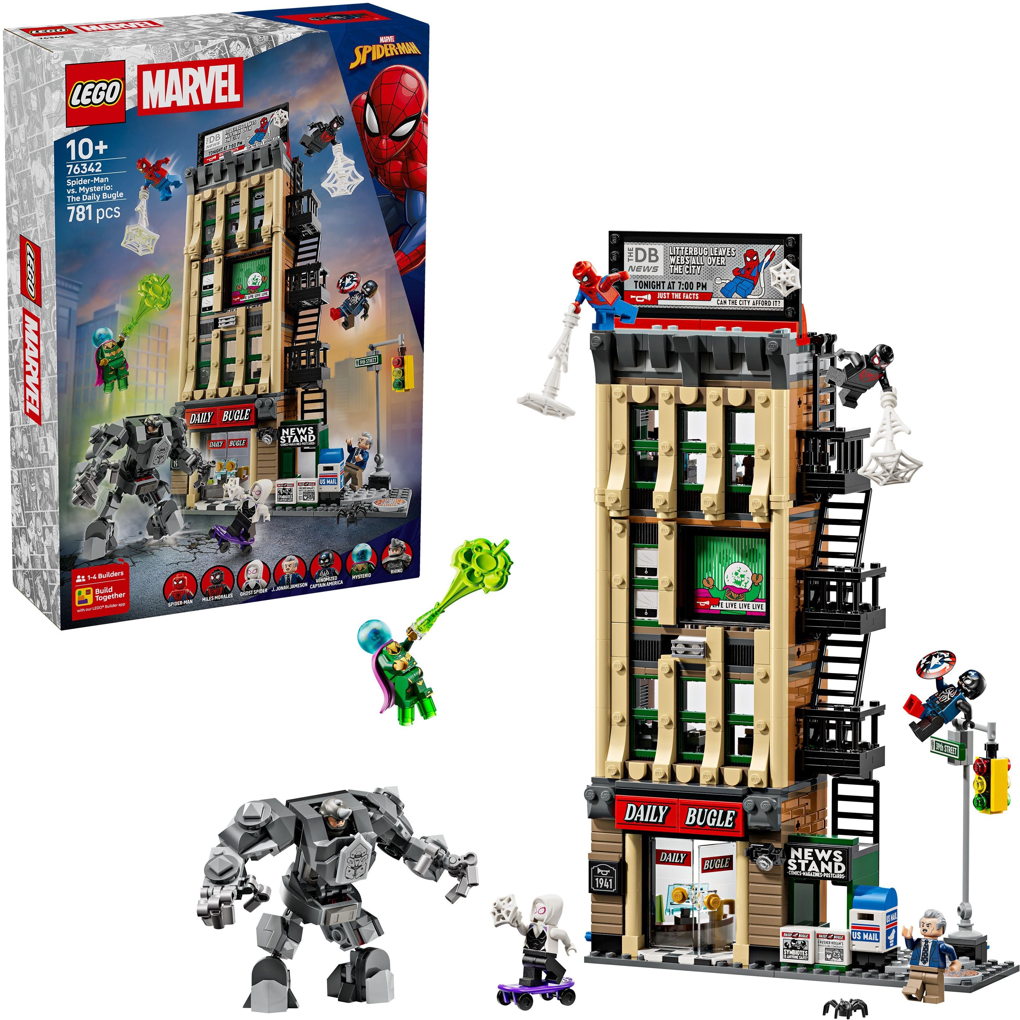 LEGO® Marvel Super Heroes™ 76342 Spider-Man vs. Mysterio: Daily Bugle - Bild 5