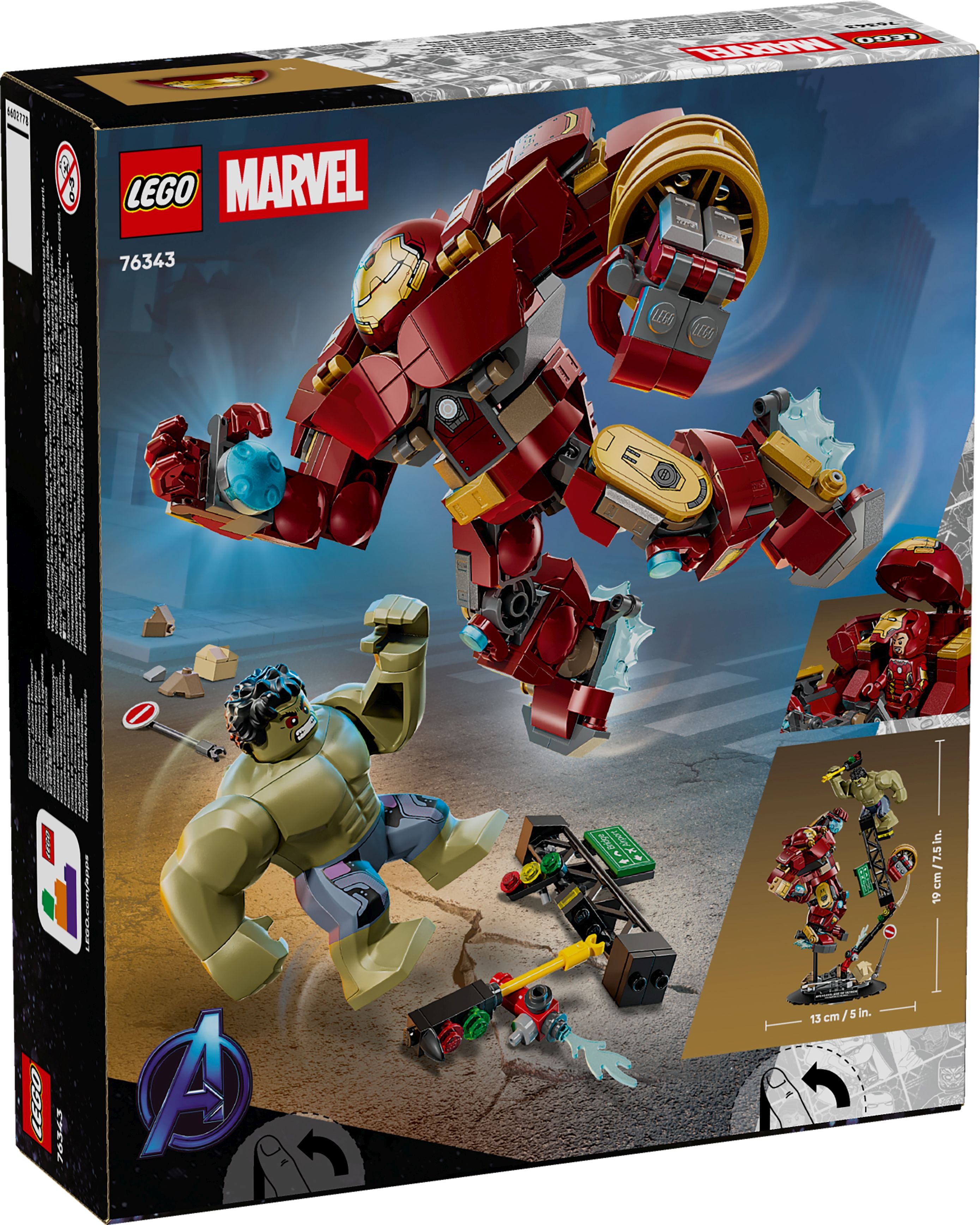LEGO® Marvel Super Heroes™ 76343 Duell der Giganten: Hulkbuster vs. Hulk - Bild 8