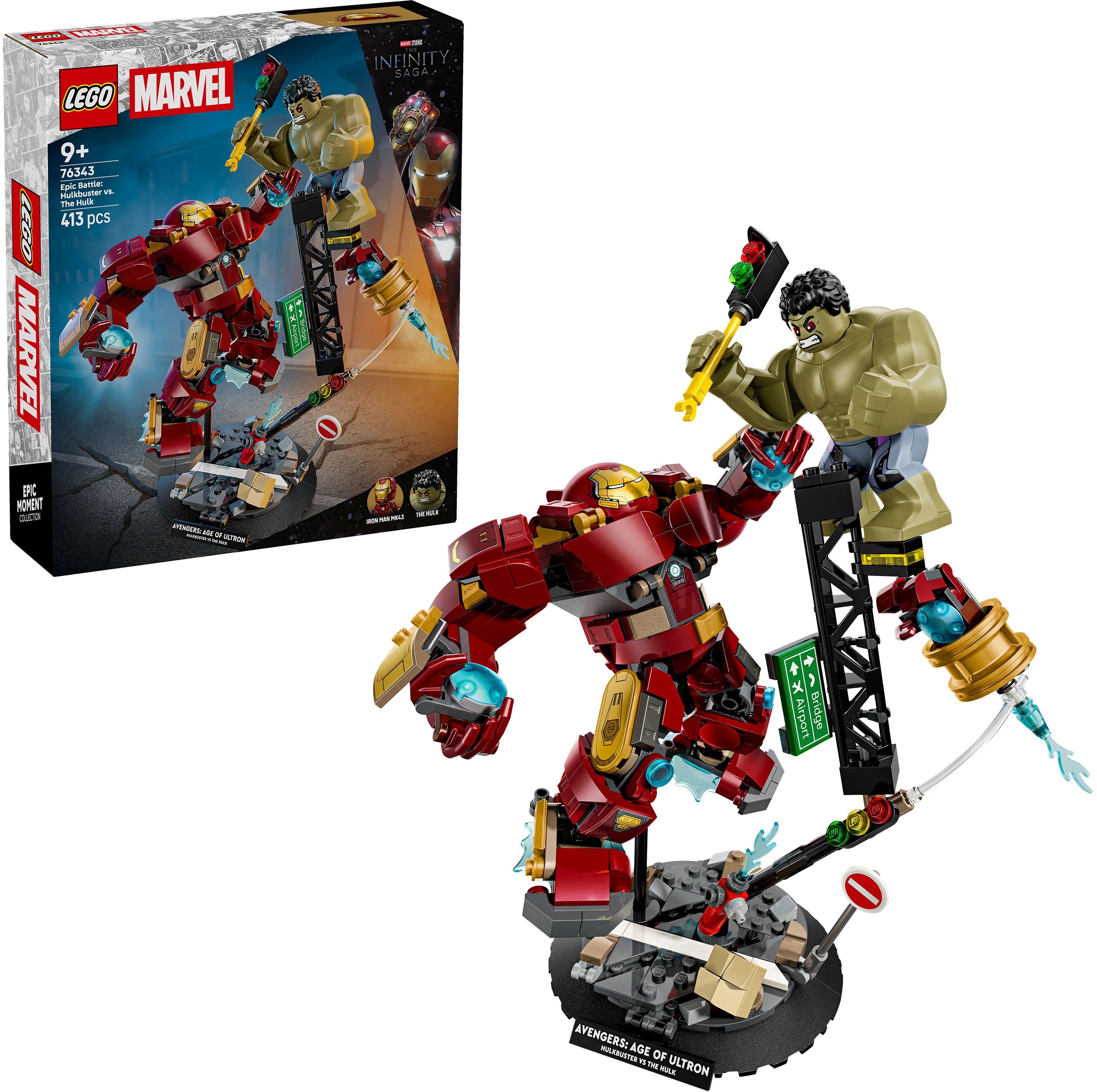LEGO® Marvel Super Heroes™ 76343 Duell der Giganten: Hulkbuster vs. Hulk - Bild 7