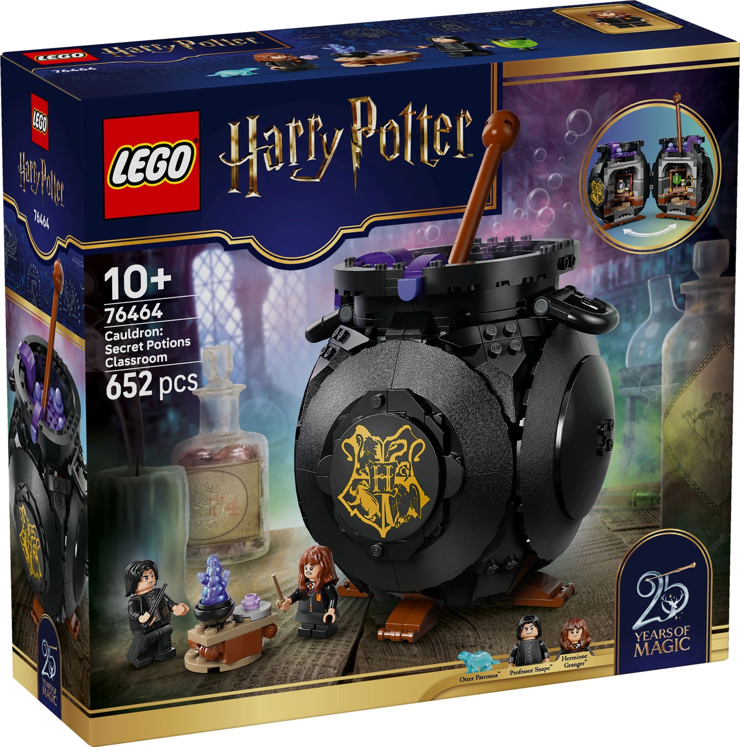 LEGO Harry Potter 76464 Kessel: Geheimes Klassenzimmer für Zaubertränke