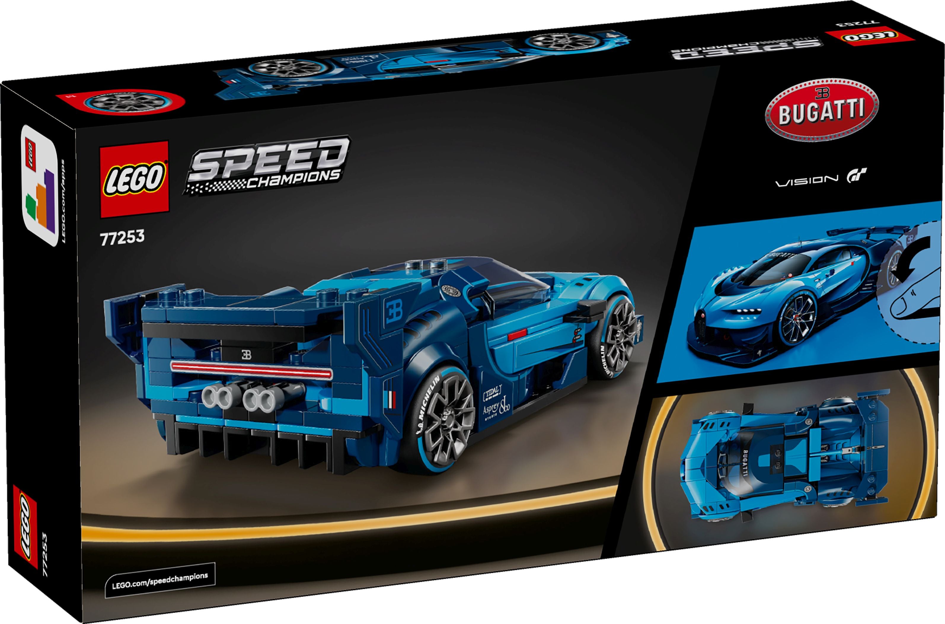 LEGO Speed Champions Bugatti Vision GT Hypersportwagen 77253 - Bild 7
