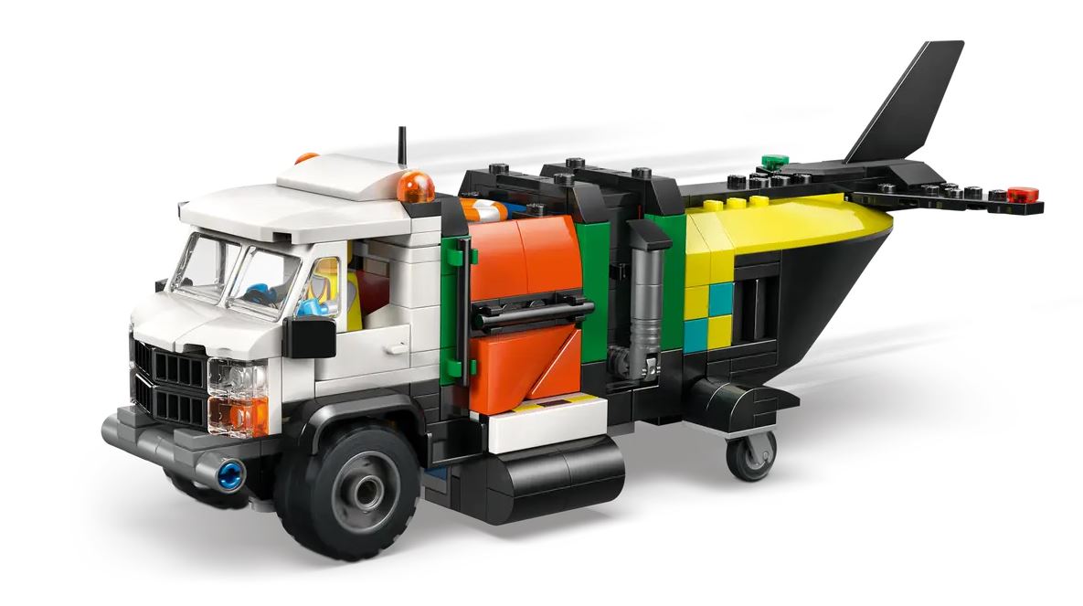 LEGO City Kombinationsset mit Flugzeug, Wartungsfahrzeug und Luftkissenboot 60505 - Bild 4