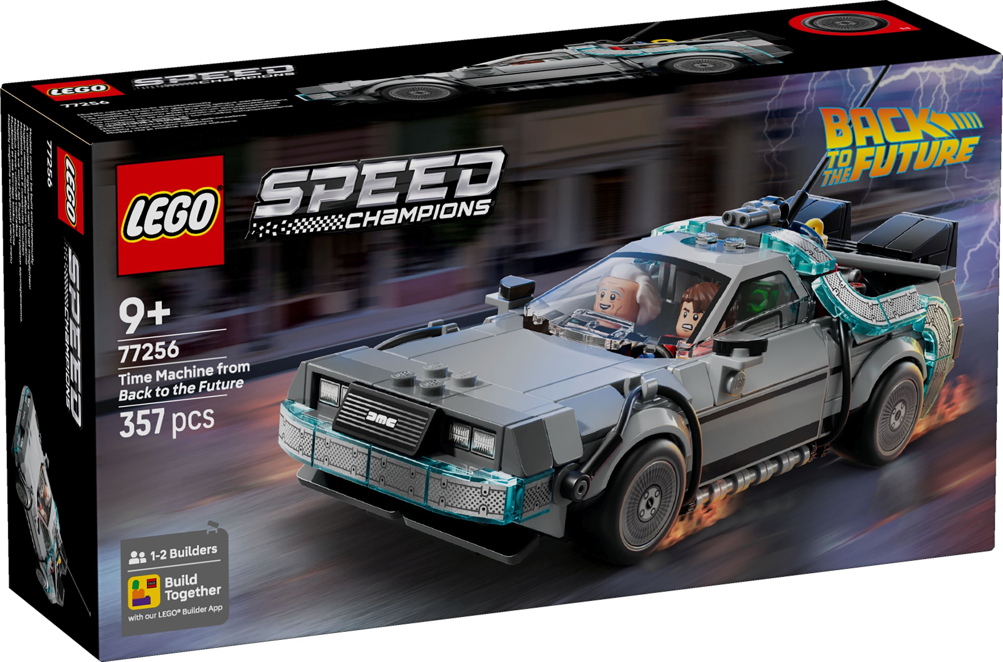 LEGO Speed Champions Zeitmaschine aus Zurück in die Zukunft 77256 - Bild 1