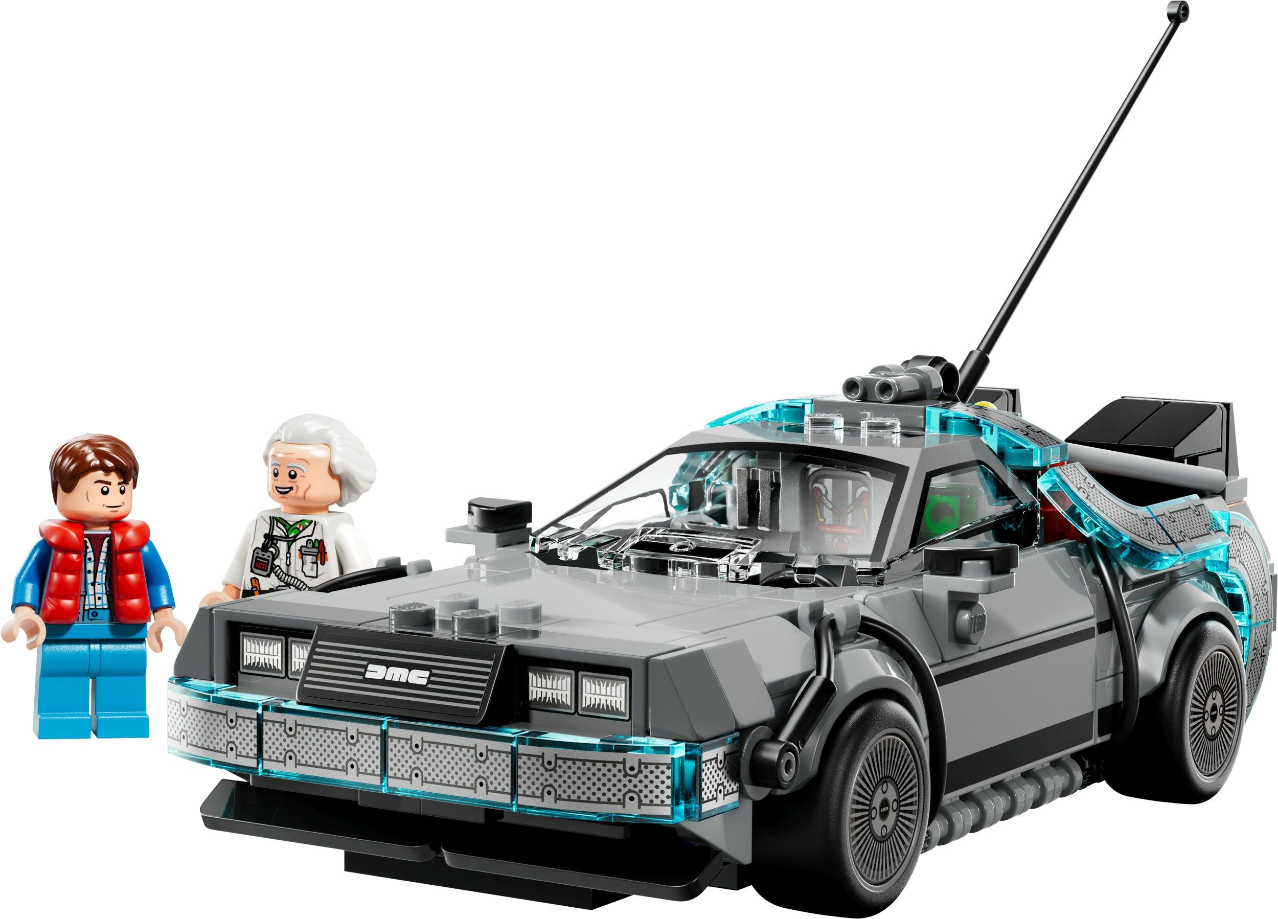LEGO Speed Champions Zeitmaschine aus Zurück in die Zukunft 77256 - Bild 2