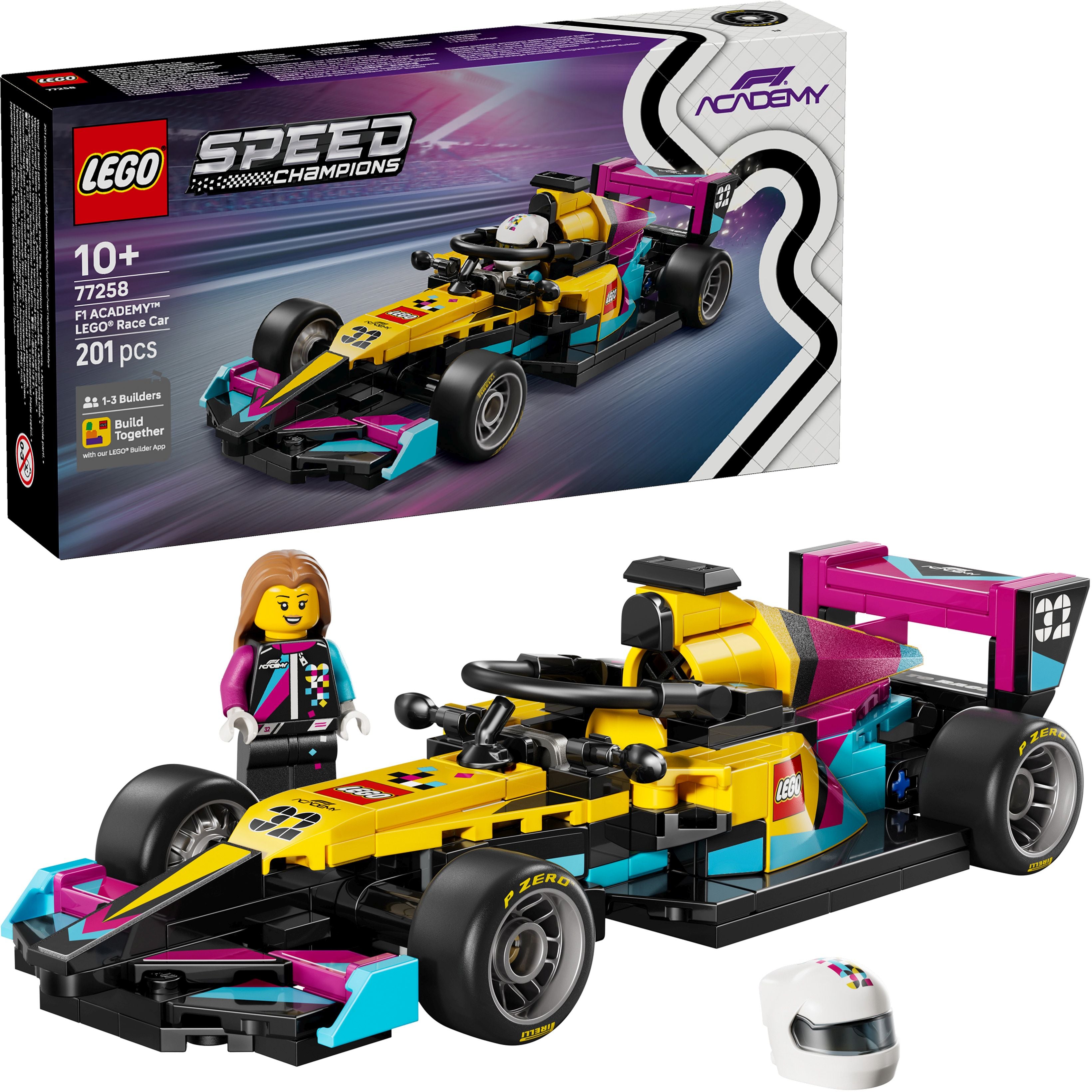 LEGO® Speed Champions 77258 F1 ACADEMY Rennwagen - Bild 7