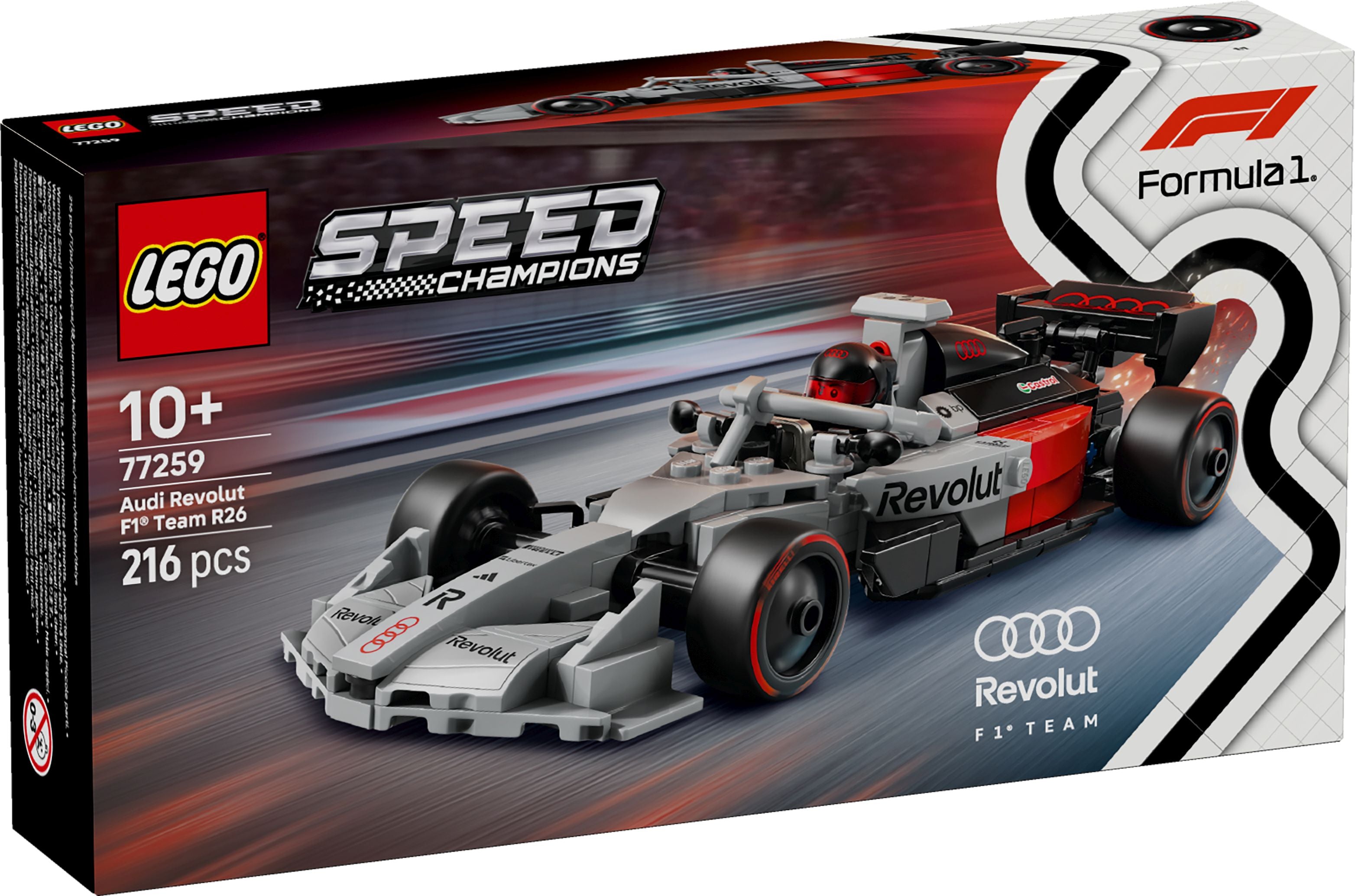 LEGO Speed Champions 77259 Audi Revolut F1 Team R26 Rennwagen - Bild 1