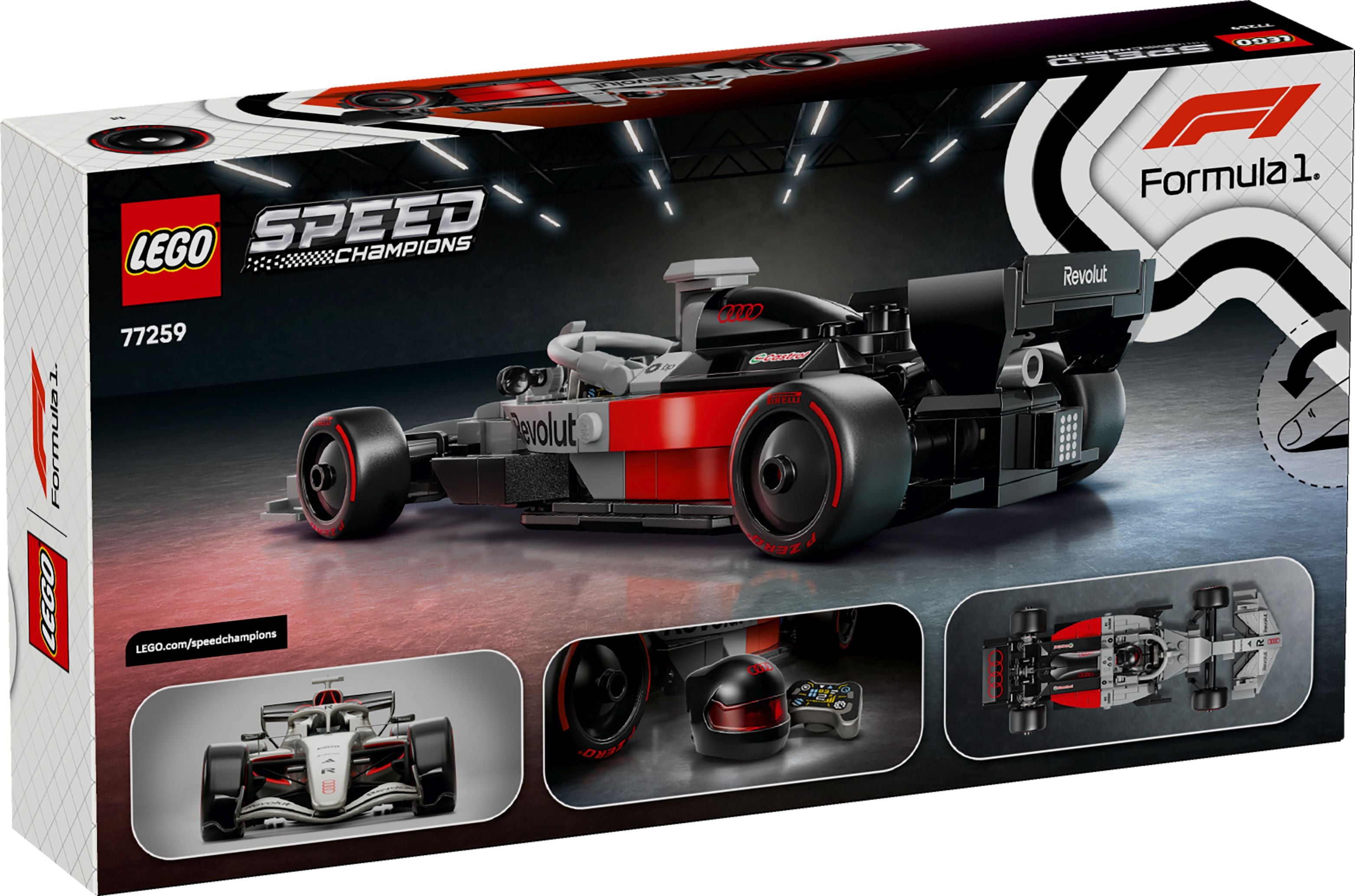 LEGO Speed Champions 77259 Audi Revolut F1 Team R26 Rennwagen - Bild 5