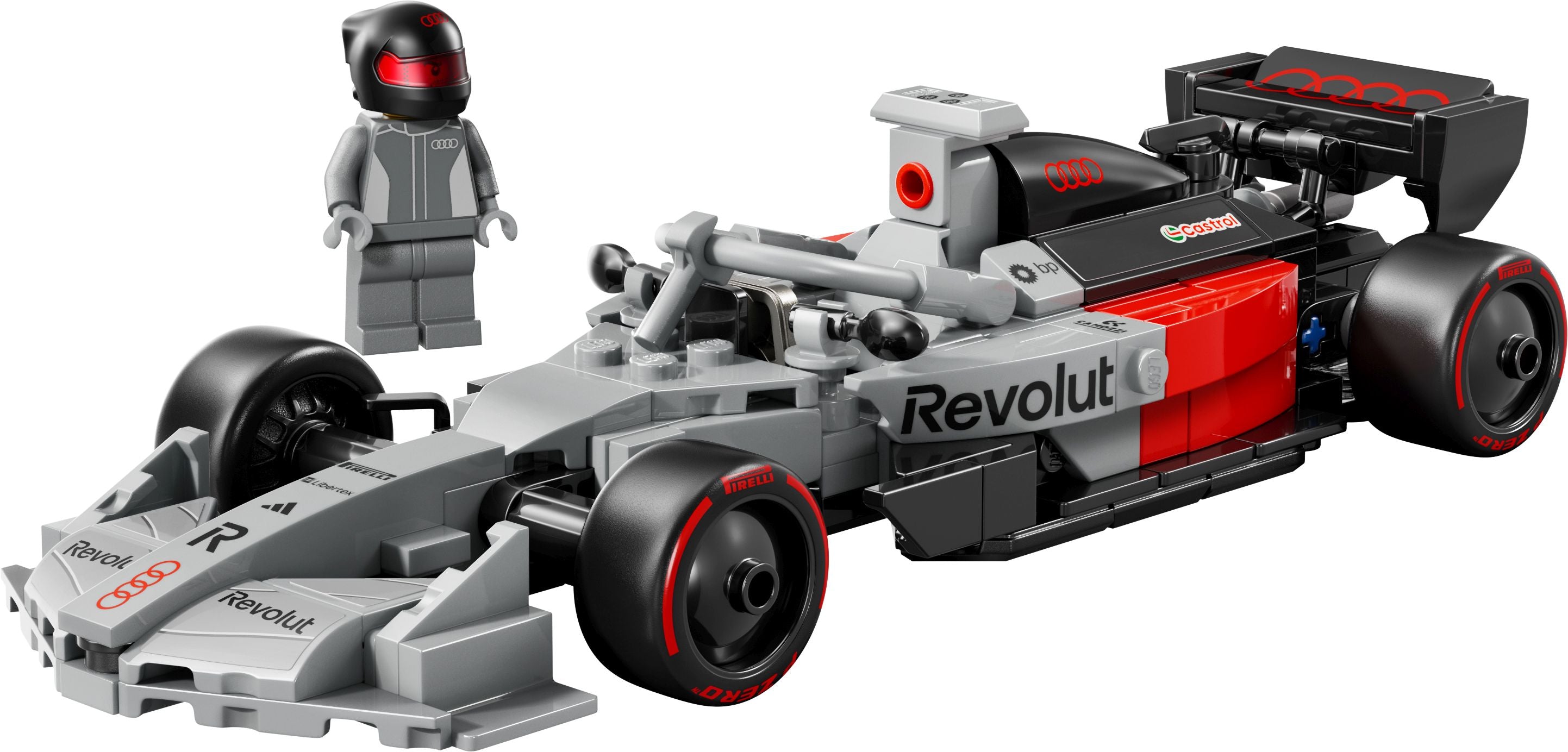 LEGO Speed Champions 77259 Audi Revolut F1 Team R26 Rennwagen - Bild 2