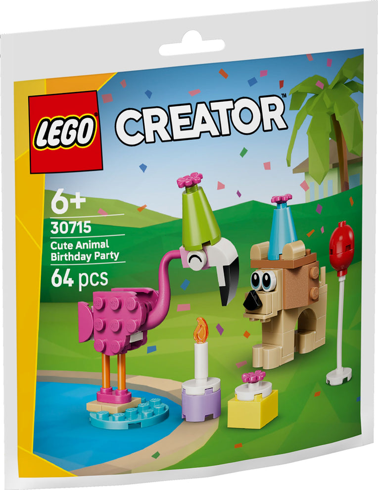 LEGO Creator Niedliche Tiere Feiern Geburtstag 30715