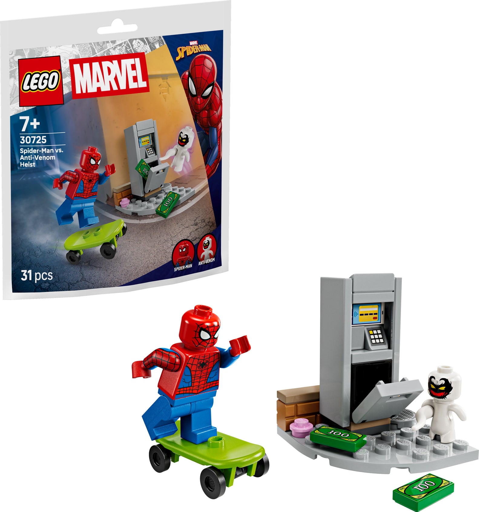 LEGO SUPER HEROES 30725 Spider-Man stoppt Anti-Venoms Coup