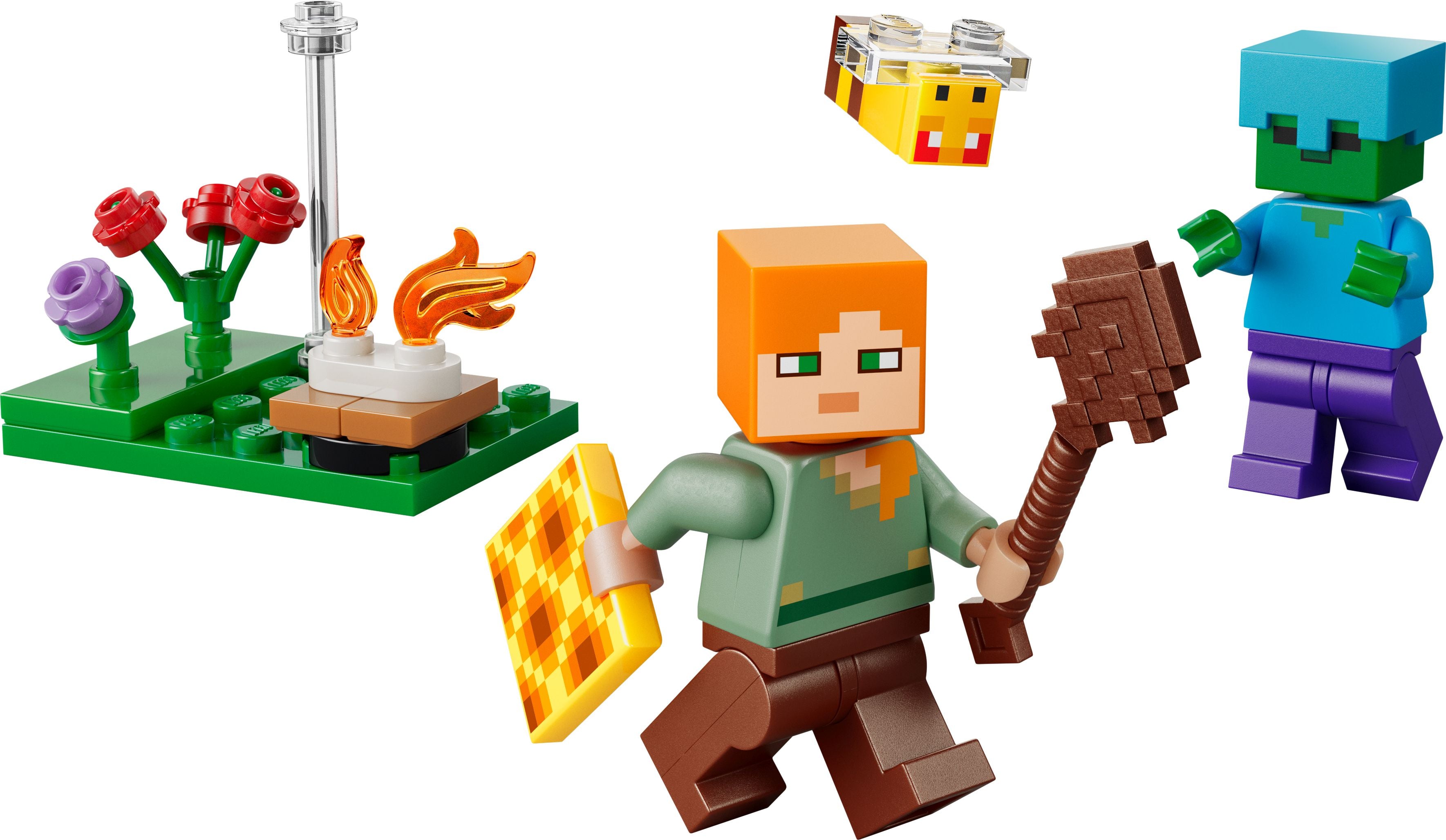 LEGO Minecraft 30732 Alex’ Begegnung am Lagerfeuer - Bild 2