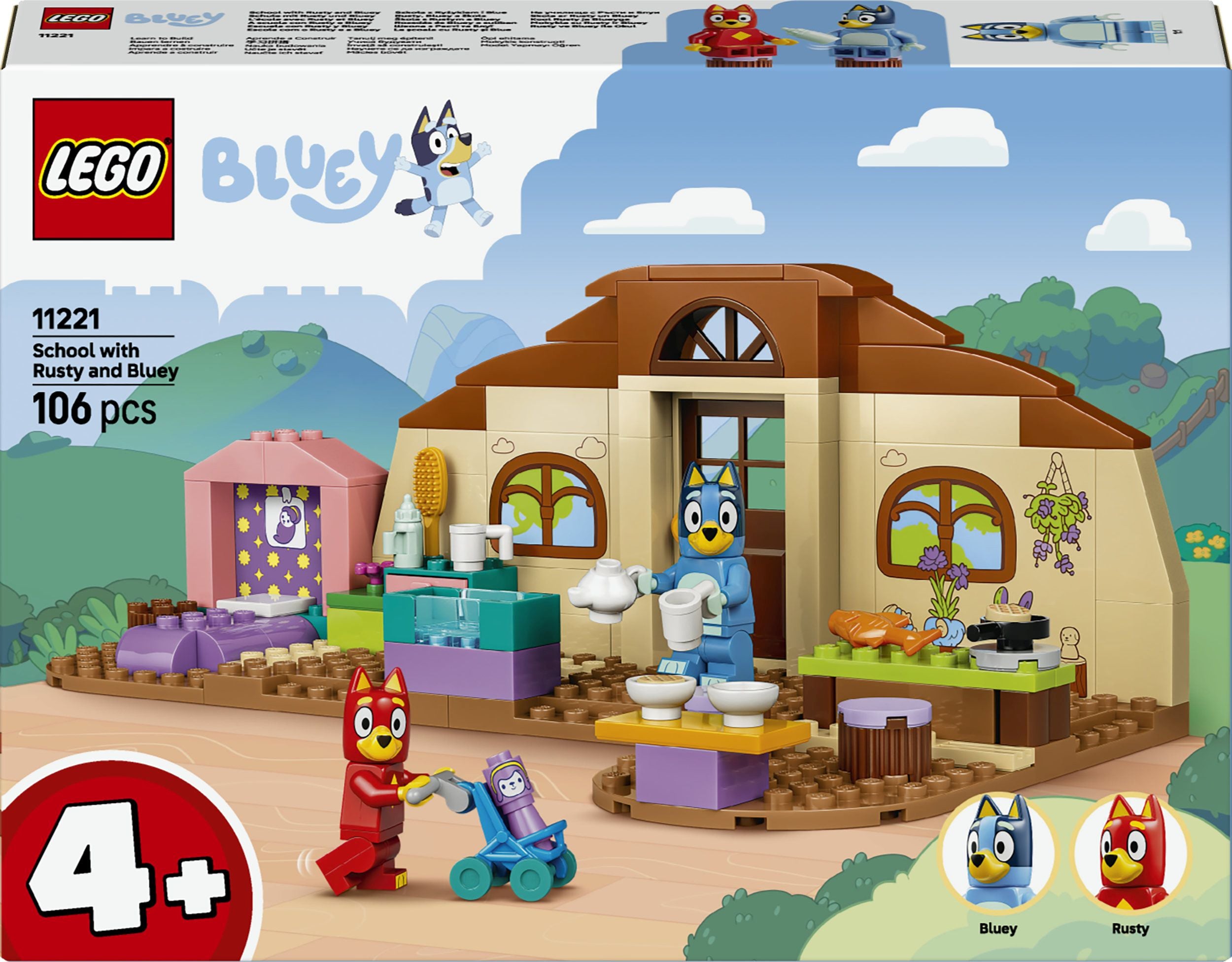 LEGO® Bluey 11221 Schule mit Rusty und Bluey - Bild 10