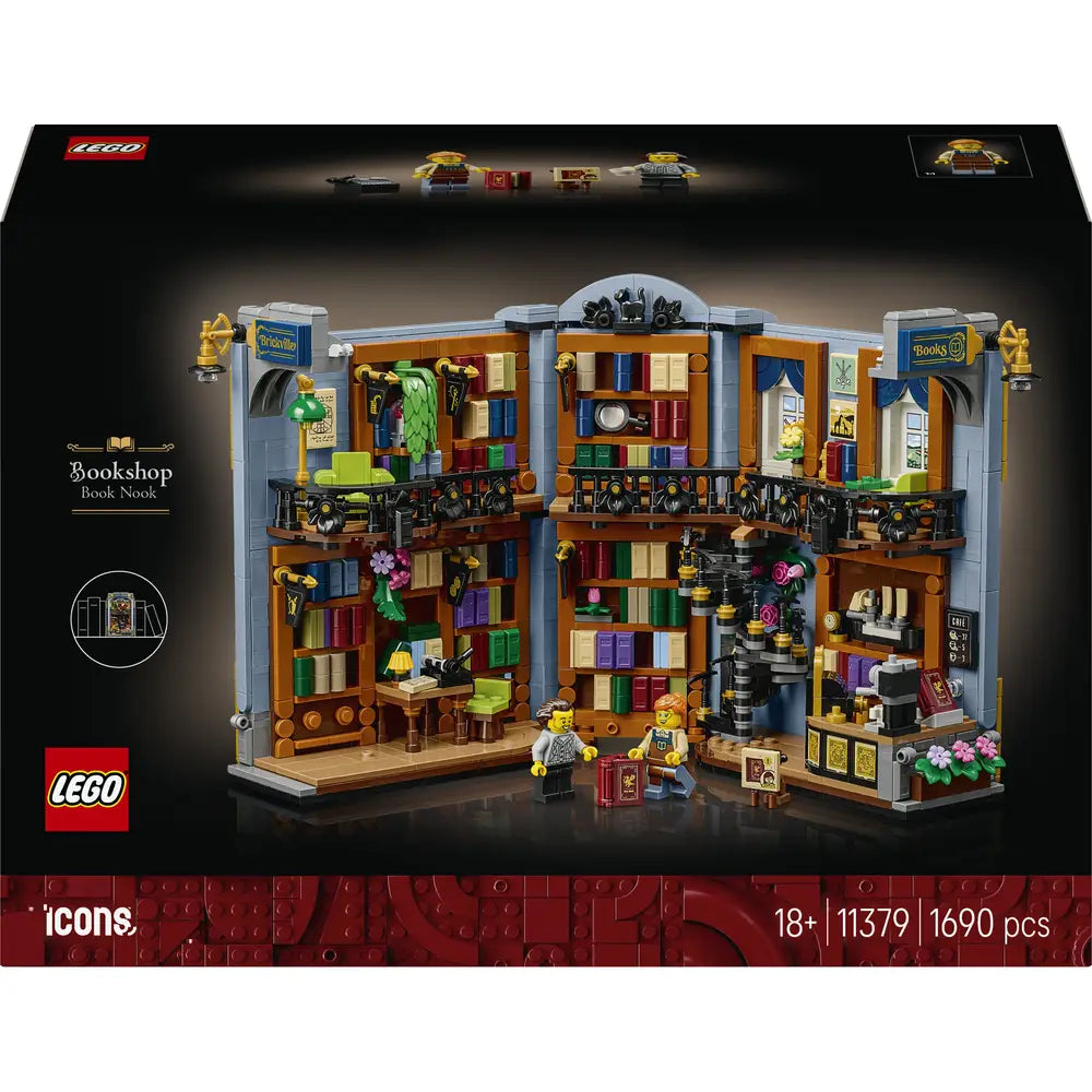 LEGO Icons Buchladen Buchstütze 11379 - Bild 1