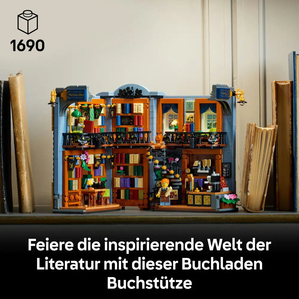 LEGO Icons Buchladen Buchstütze 11379 - Bild 10