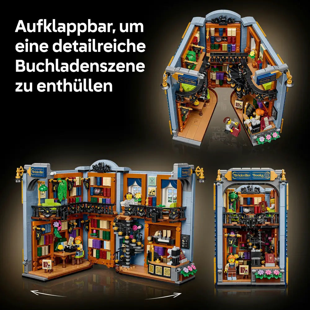 LEGO Icons Buchladen Buchstütze 11379 - Bild 11