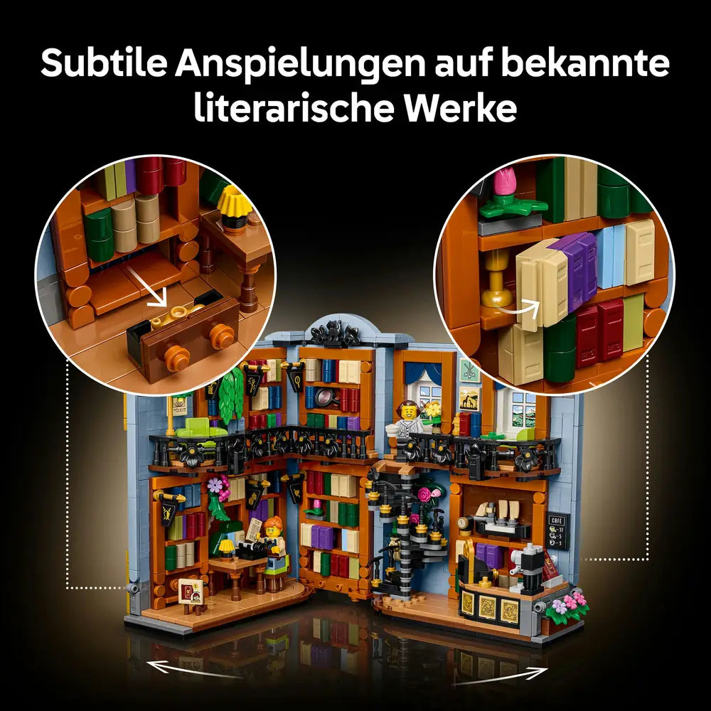 LEGO Icons Buchladen Buchstütze 11379 - Bild 14