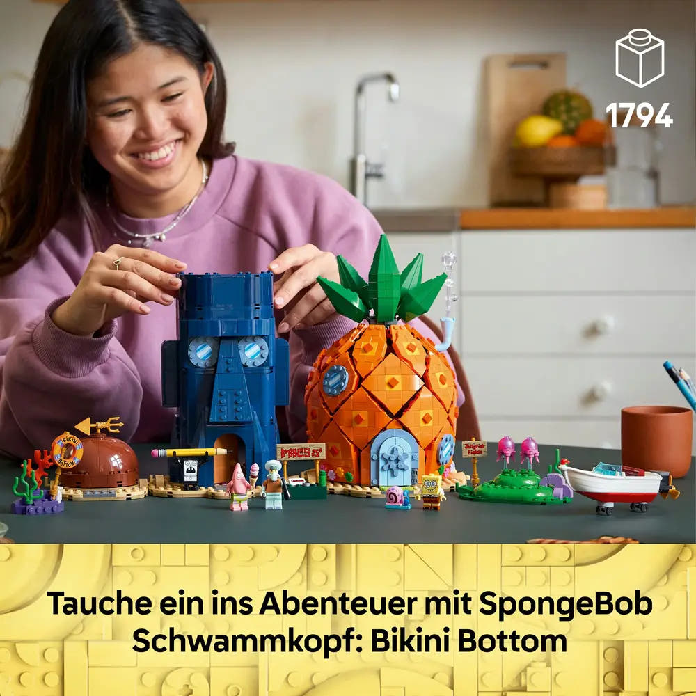 LEGO Icons SpongeBob Schwammkopf Bikini Bottom 11386 - Bild 8