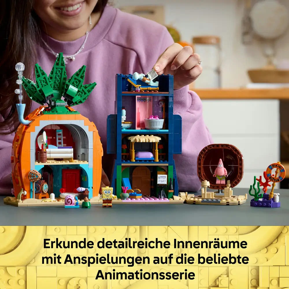 LEGO Icons SpongeBob Schwammkopf Bikini Bottom 11386 - Bild 12