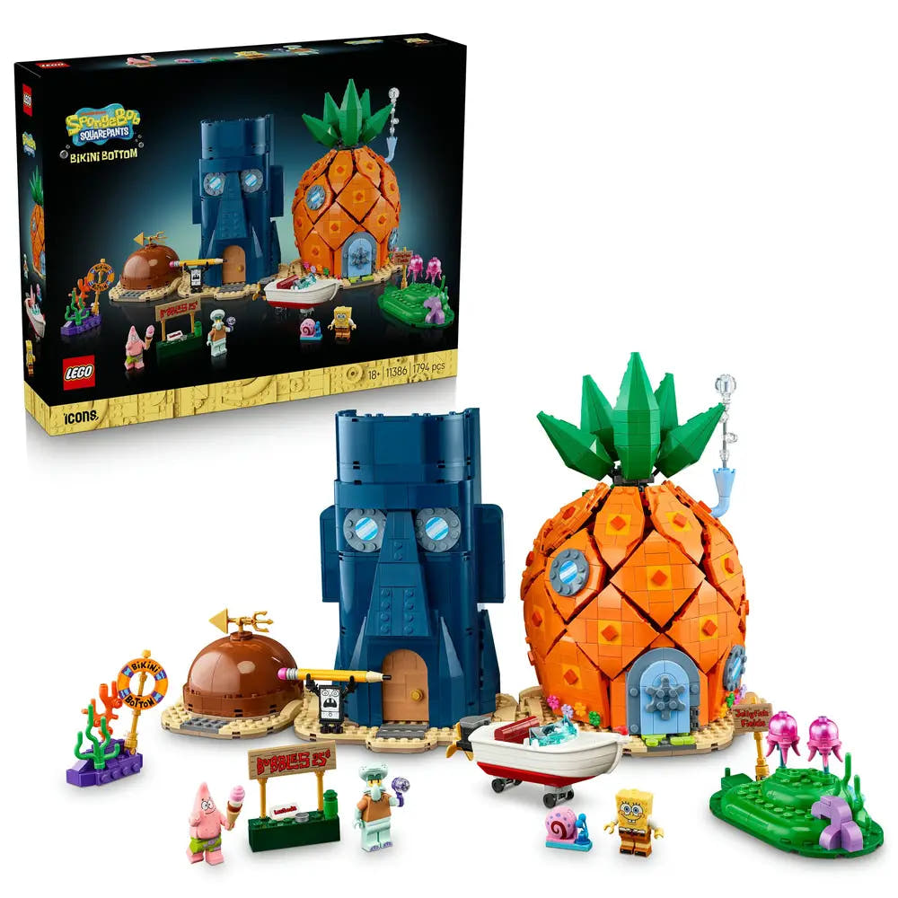 LEGO Icons SpongeBob Schwammkopf Bikini Bottom 11386 - Bild 1
