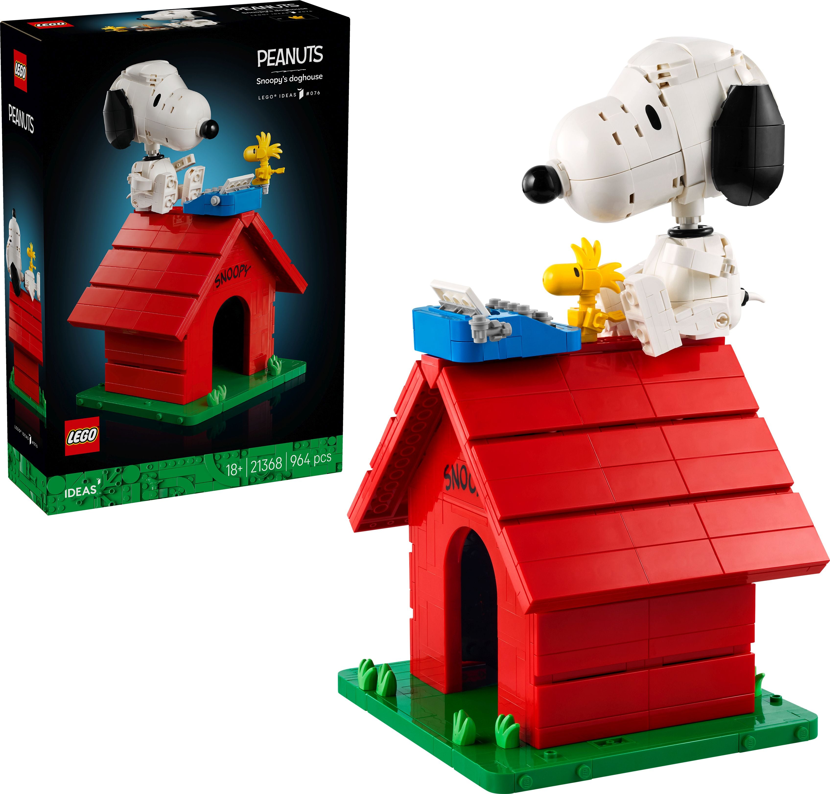 LEGO Ideas 21368 Peanuts: Snoopys Hundehütte - Bild 1