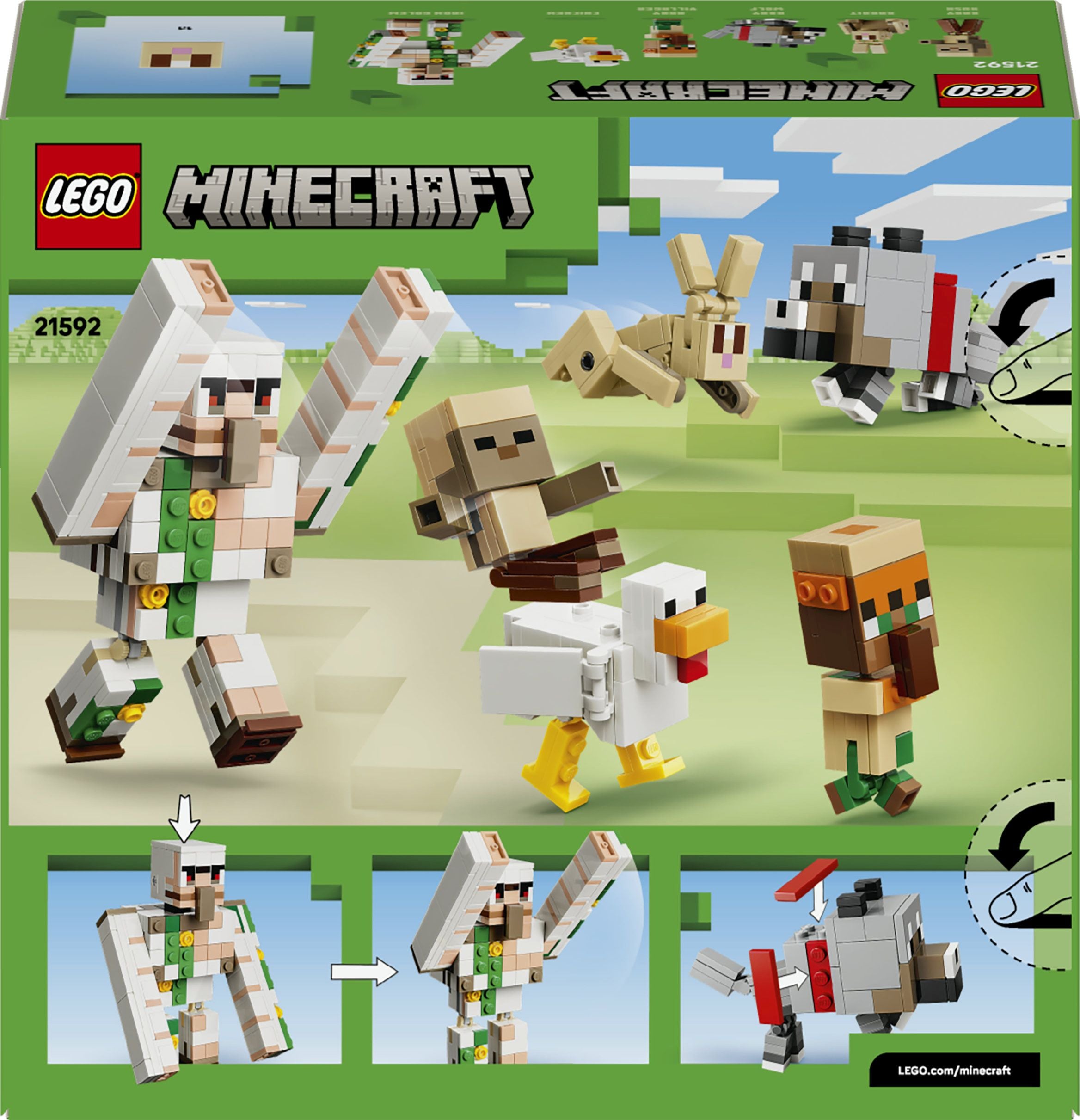 LEGO® Minecraft™ 21592 Angriff des Hühnerreiters in der Wüste - Bild 7