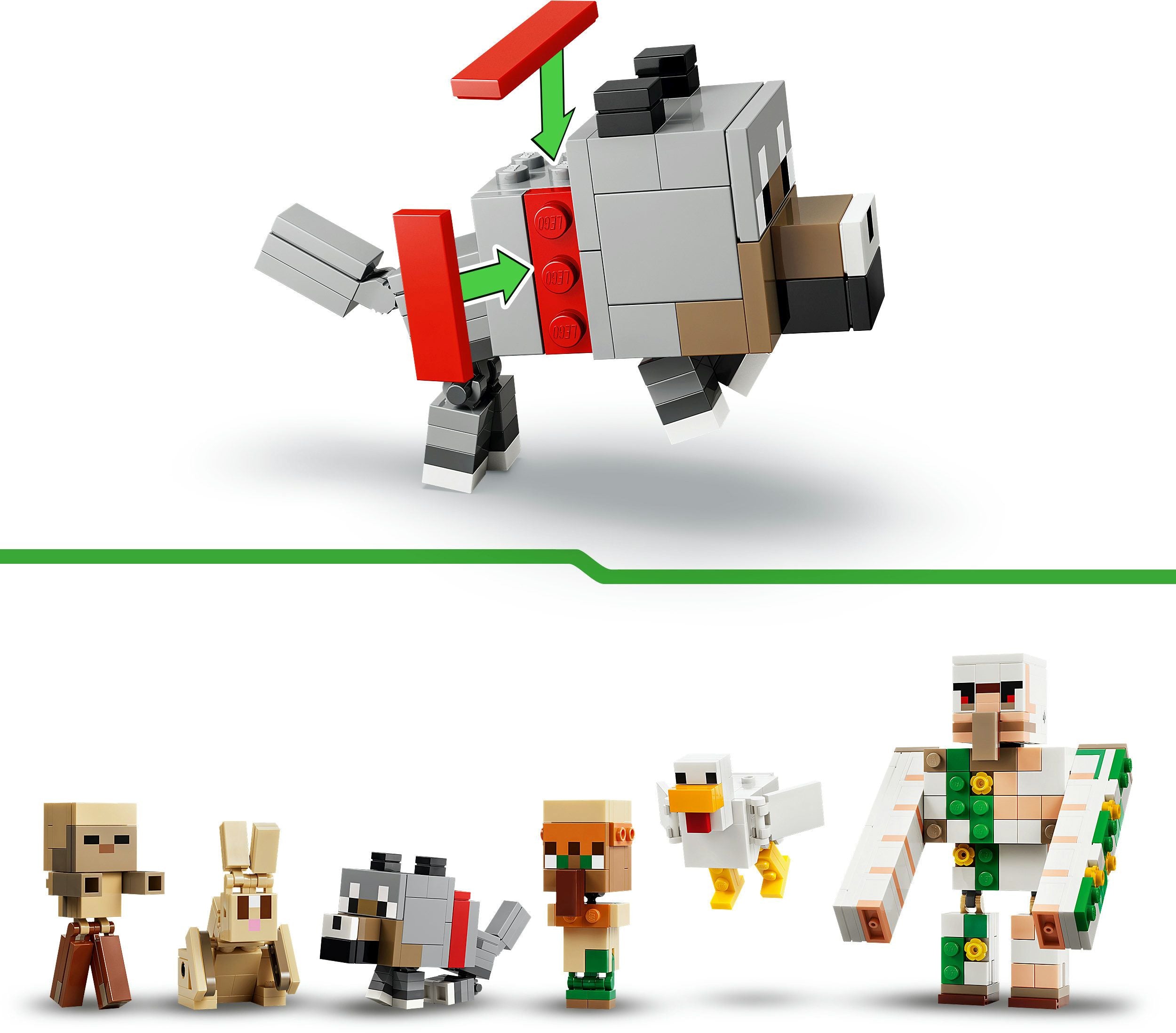 LEGO® Minecraft™ 21592 Angriff des Hühnerreiters in der Wüste - Bild 5