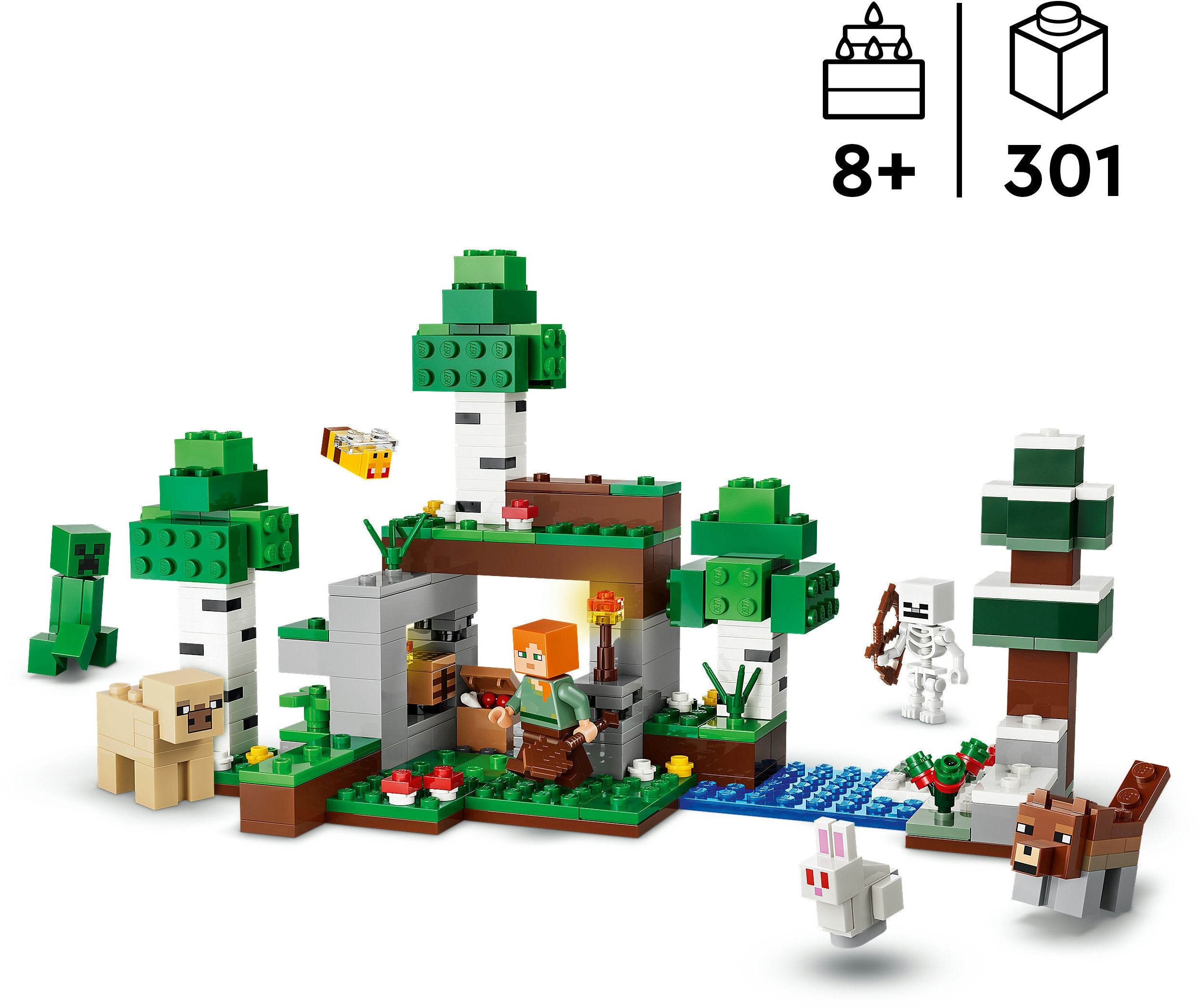 LEGO® Minecraft™ 21593 Erstes Abenteuer in der Nacht - Bild 6