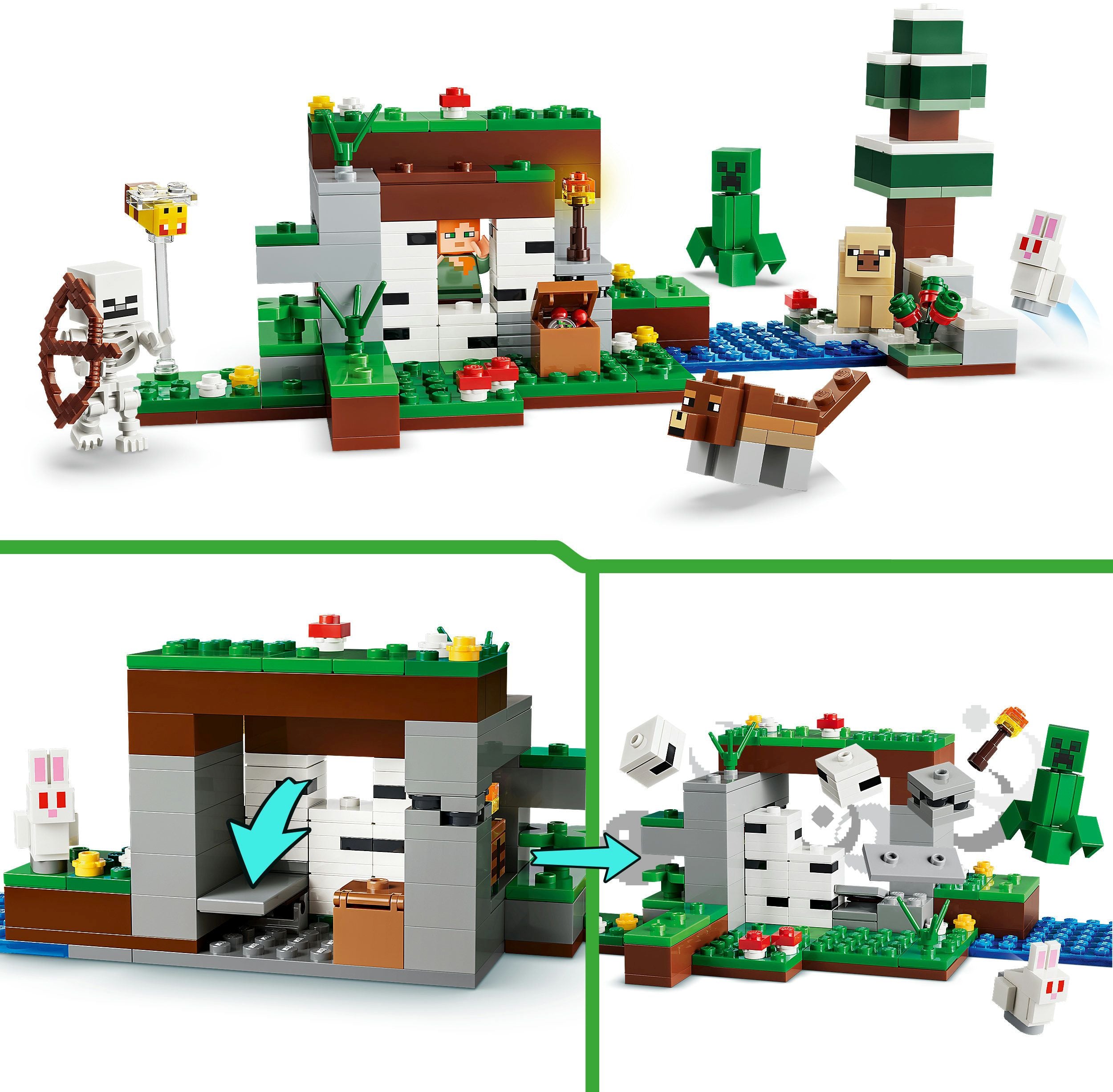 LEGO® Minecraft™ 21593 Erstes Abenteuer in der Nacht - Bild 7