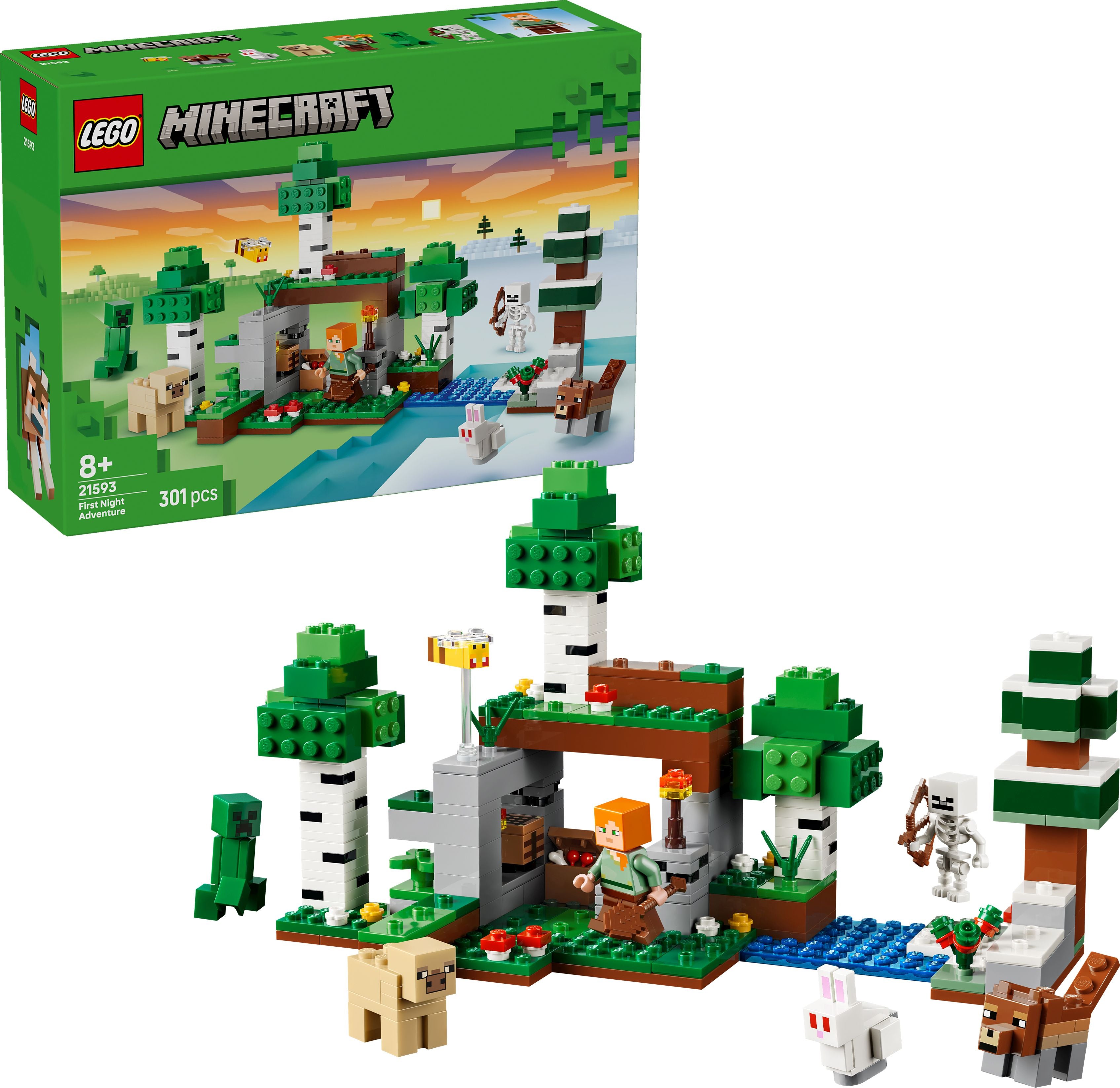 LEGO® Minecraft™ 21593 Erstes Abenteuer in der Nacht - Bild 1