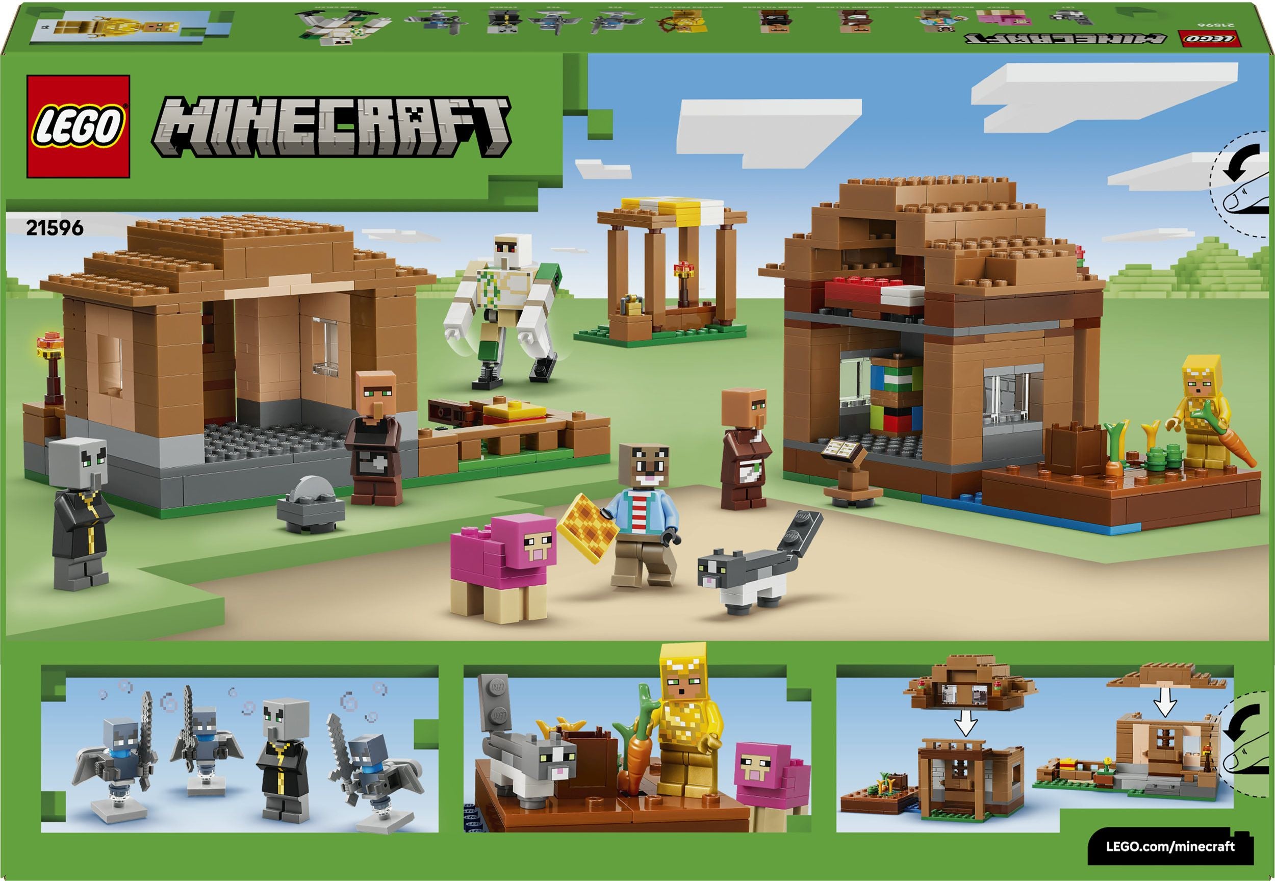LEGO® Minecraft™ 21596 Angriff des Magiers auf das Dorf - Bild 9