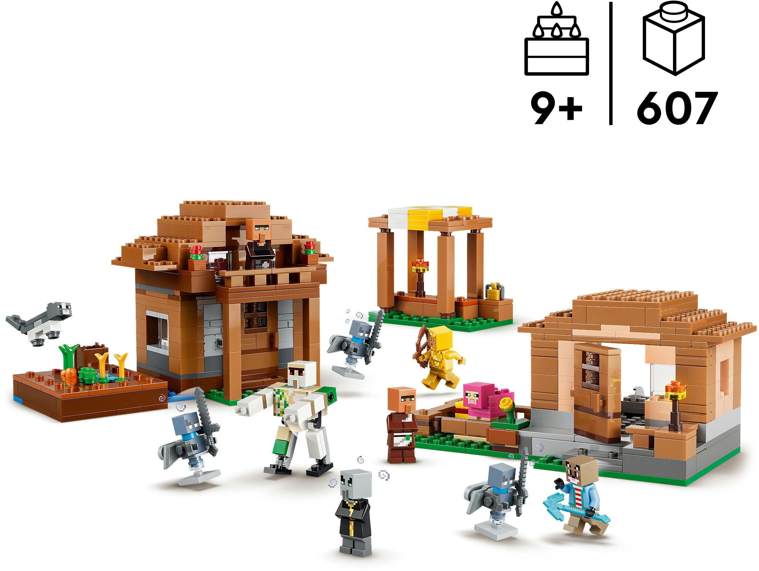 LEGO® Minecraft™ 21596 Angriff des Magiers auf das Dorf - Bild 8