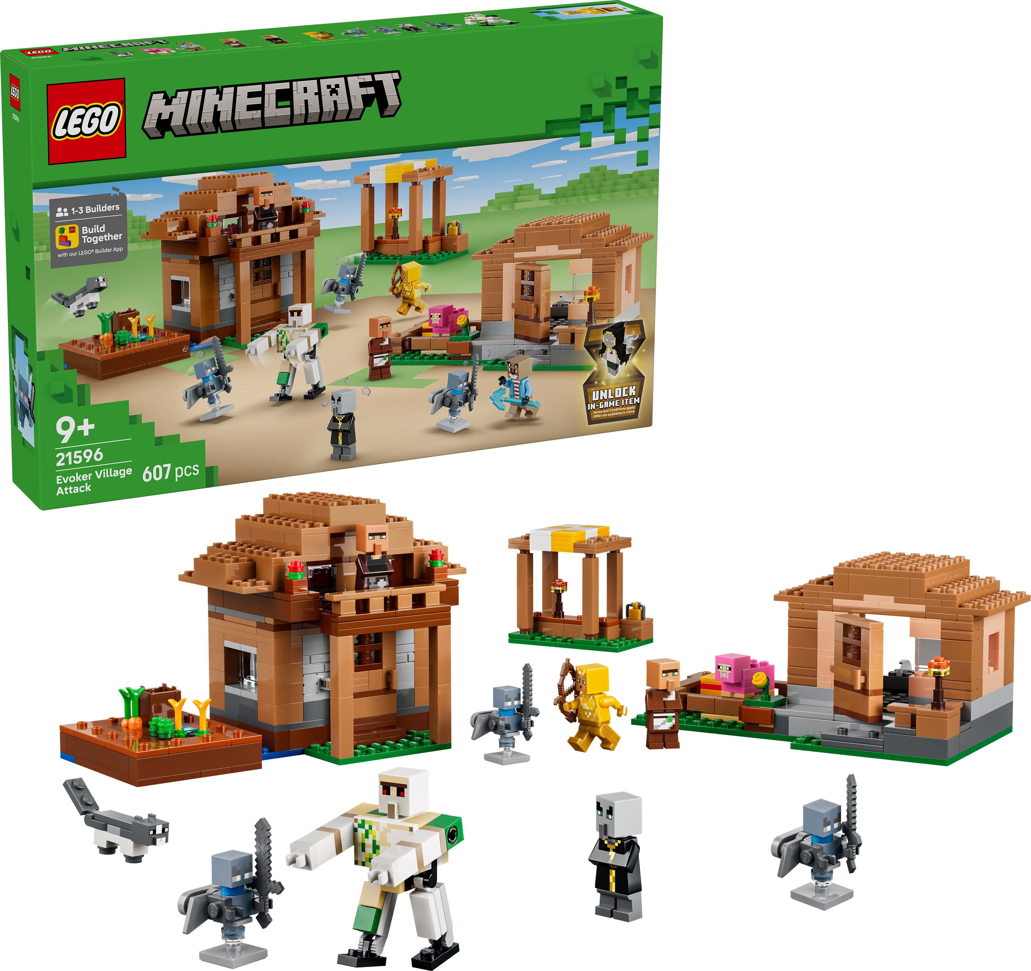 LEGO® Minecraft™ 21596 Angriff des Magiers auf das Dorf - Bild 1