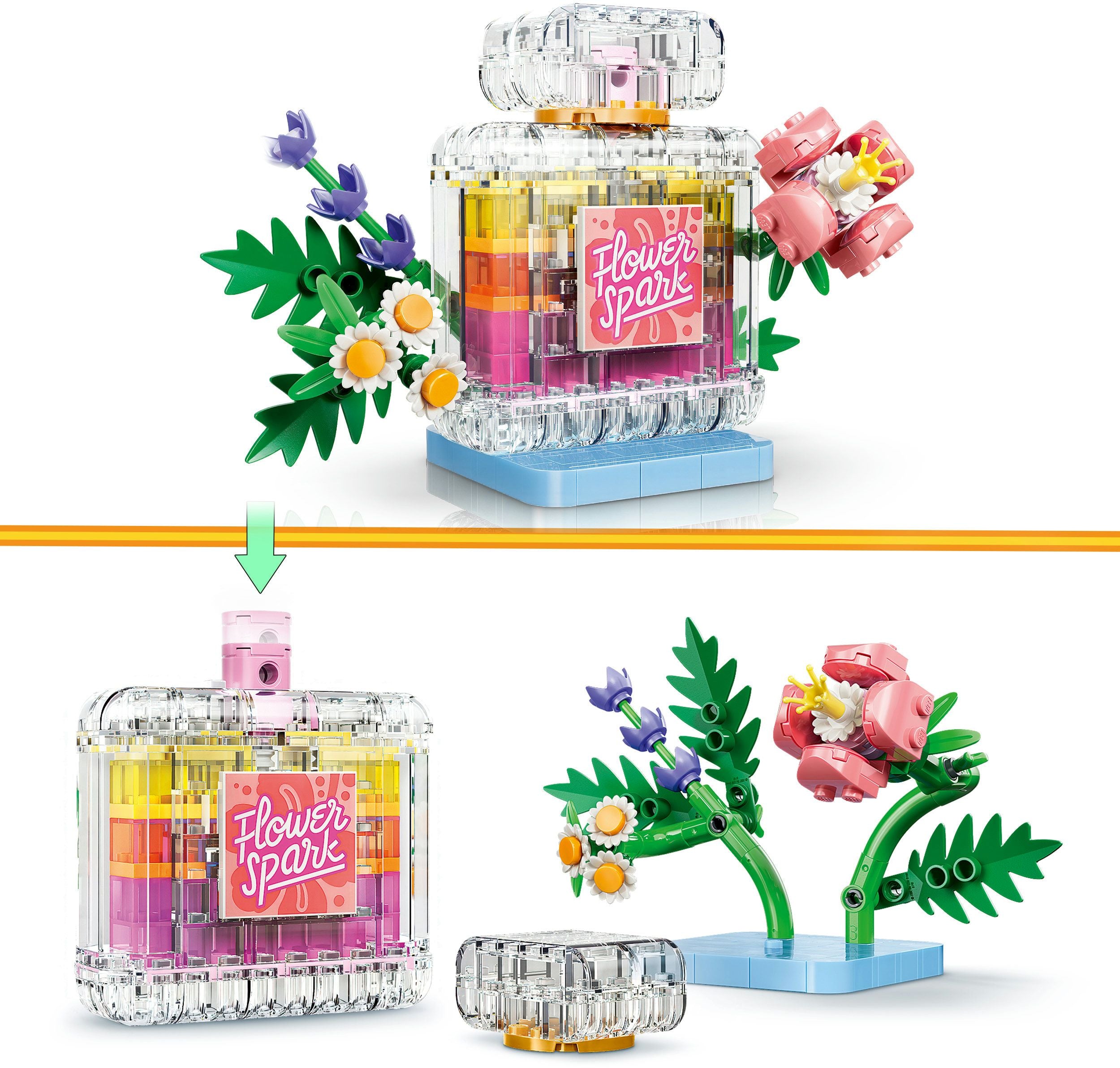 LEGO Creator 31383 Parfümflasche mit Blumendeko - Bild 3