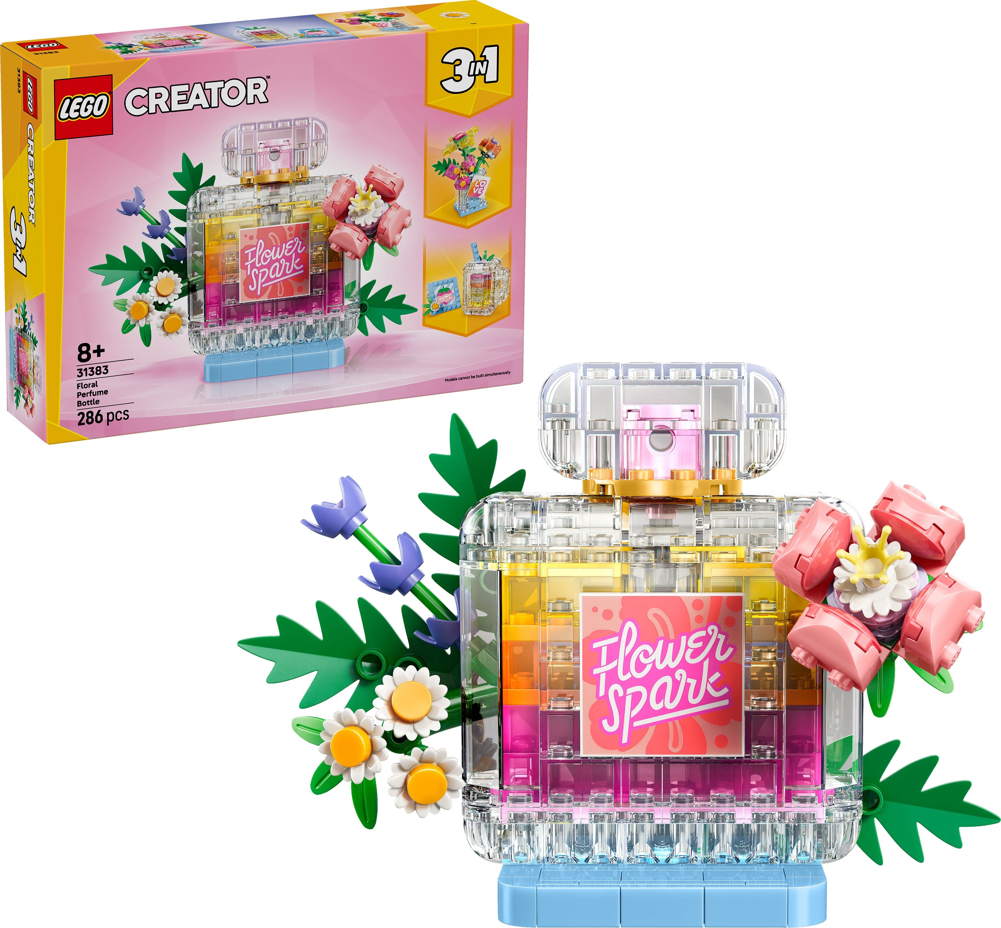 LEGO Creator 31383 Parfümflasche mit Blumendeko - Bild 1