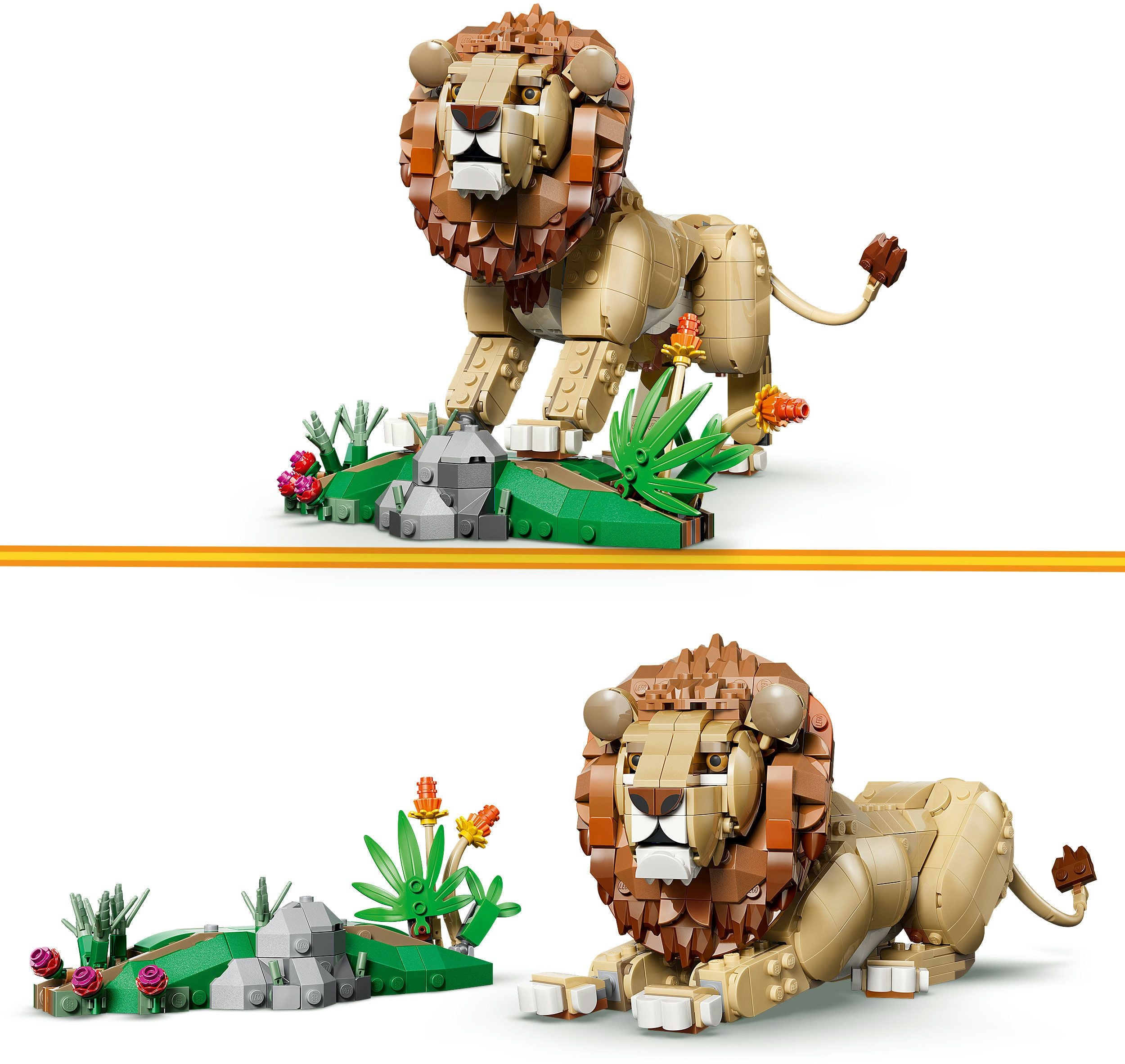 LEGO Creator 31386 Wilde Tiere - Majestätischer Löwe - Bild 7