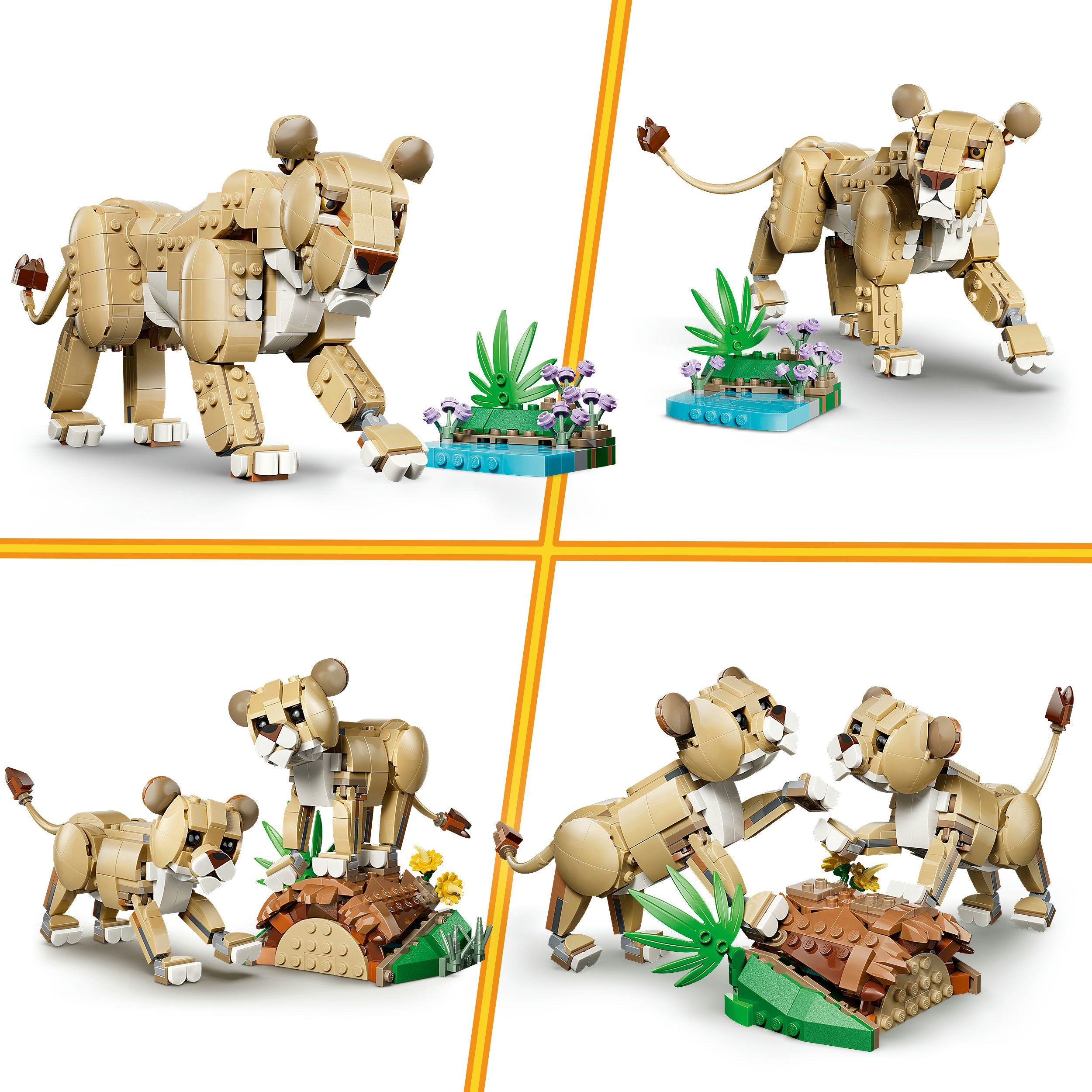 LEGO Creator 31386 Wilde Tiere - Majestätischer Löwe - Bild 6