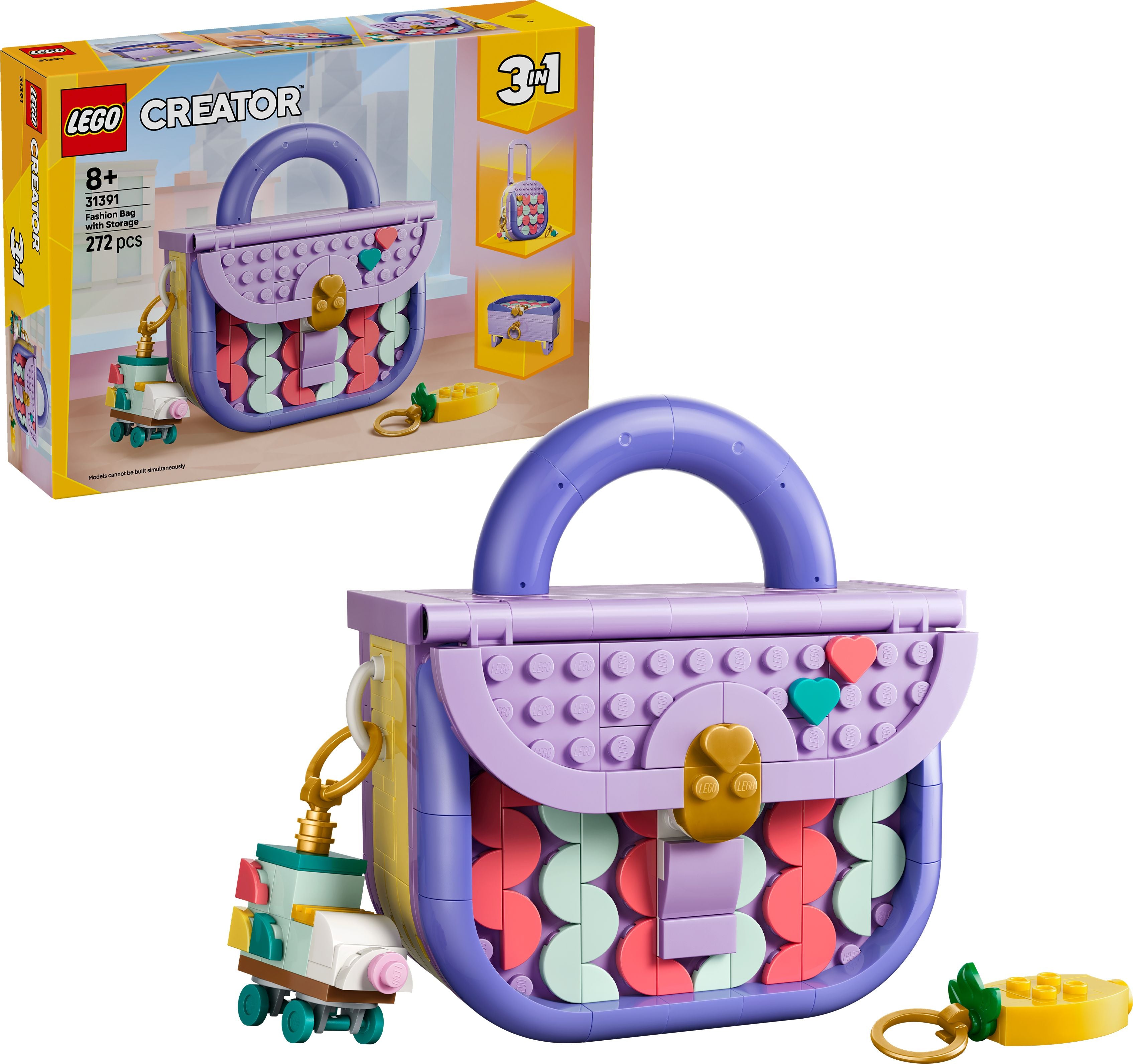 LEGO Creator 31391 Modische Tasche mit Staufach - Bild 1