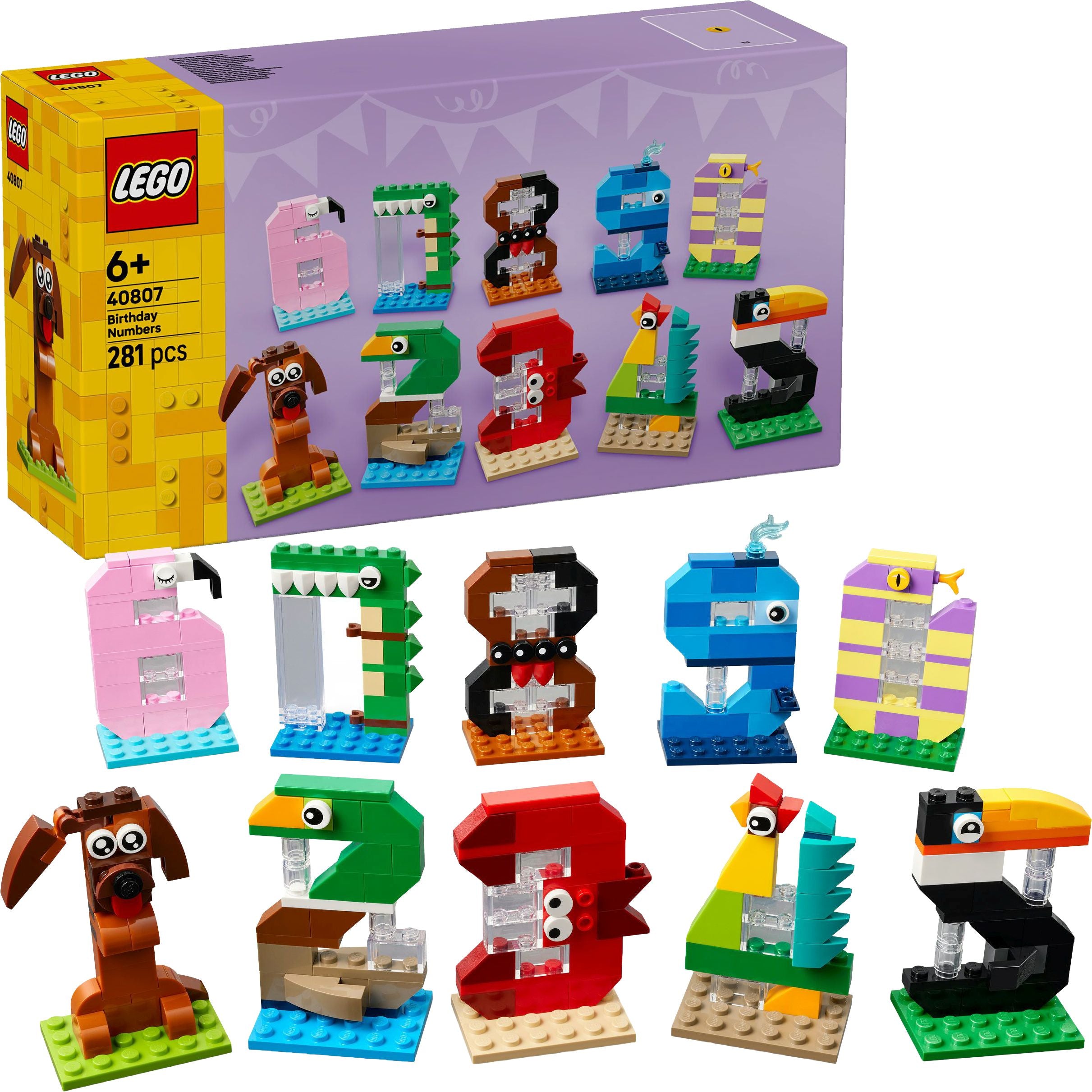 LEGO® Iconic 40807 Geburtstagszahlen - Bild 1
