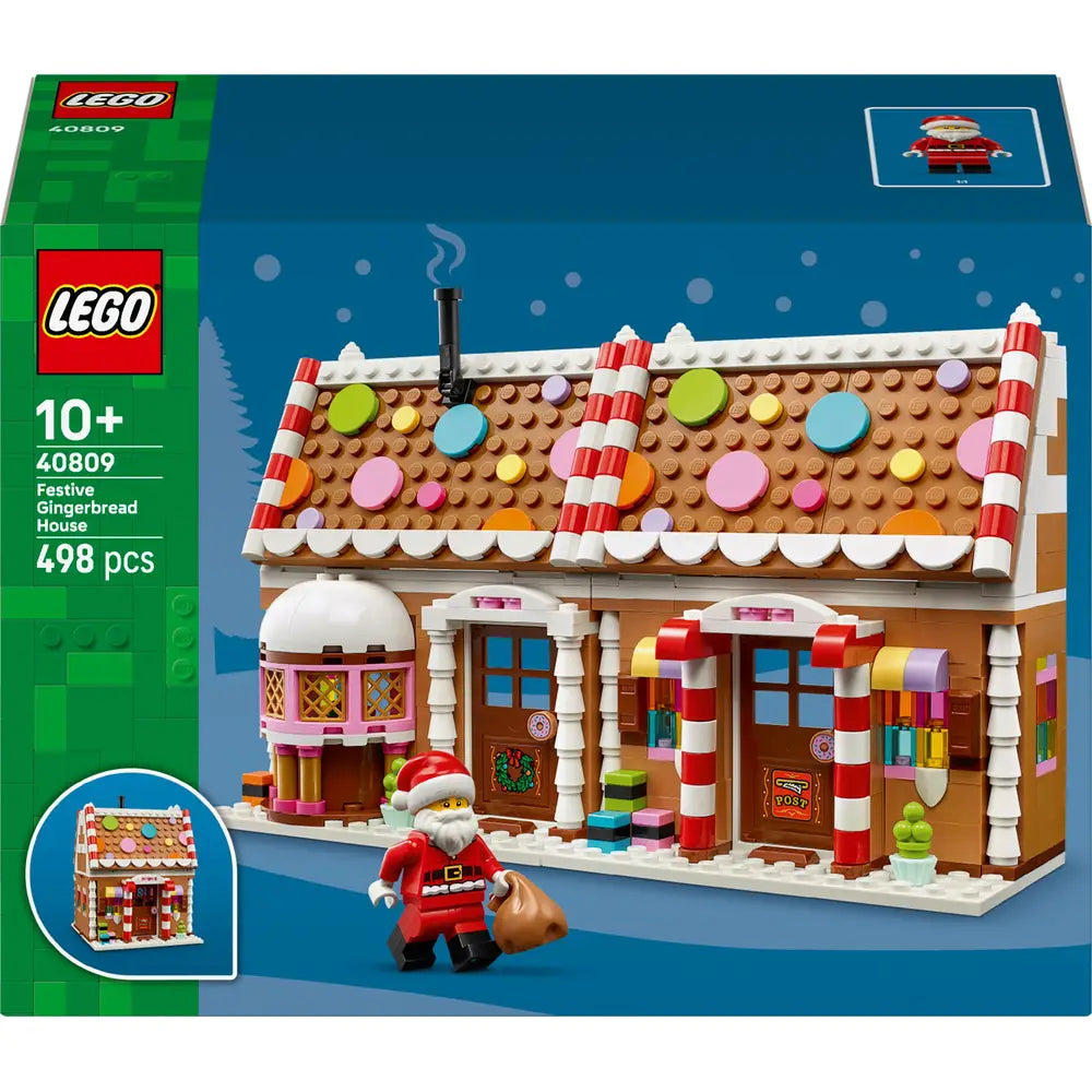 LEGO Iconic Weihnachtliches Lebkuchenhaus 40809 - Bild 11