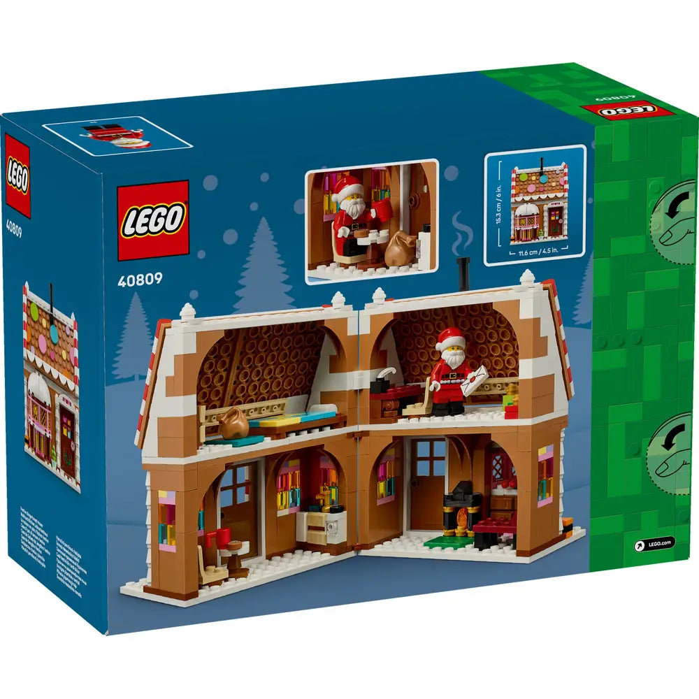 LEGO Iconic Weihnachtliches Lebkuchenhaus 40809 - Bild 12