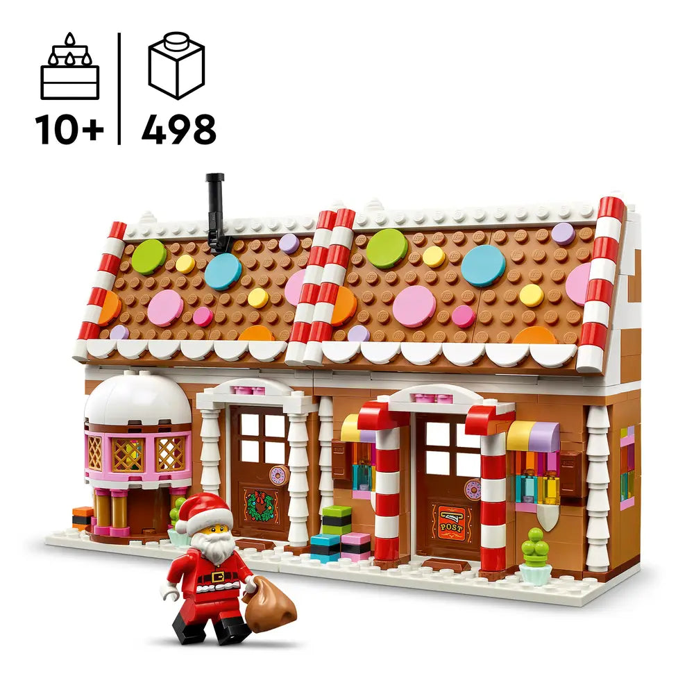 LEGO Iconic Weihnachtliches Lebkuchenhaus 40809 - Bild 3