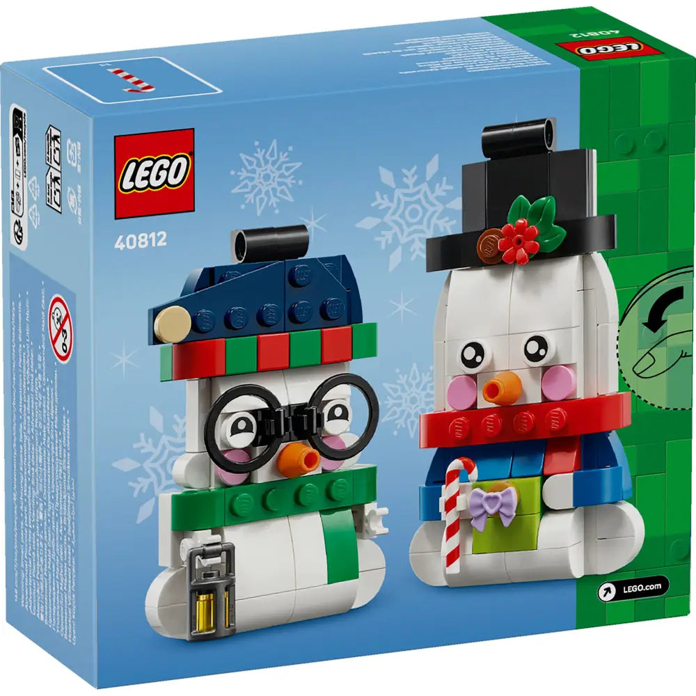 LEGO Iconic Deko-Schneemänner 40812 - Bild 2